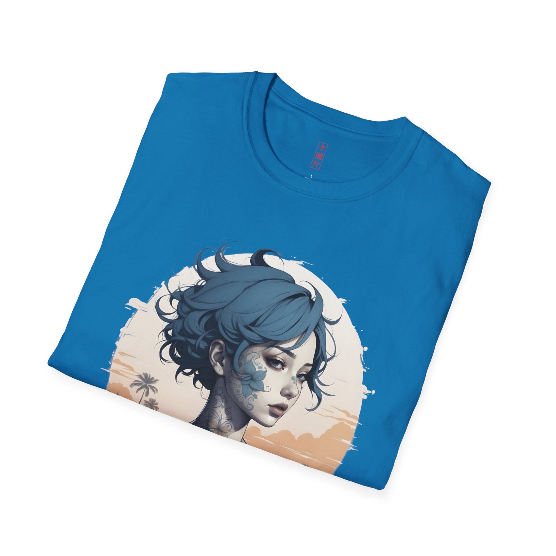 Kǎtōng Piàn - California Love Collection - 041 - Unisex Softstyle T-Shirt Printify