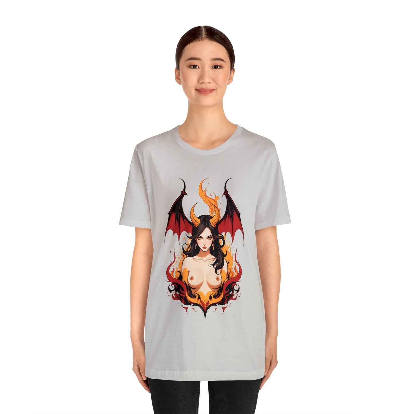 Kǎtōng Piàn - Devil Woman Collection - Glory - Unisex Jersey Short Sleeve Tee Printify