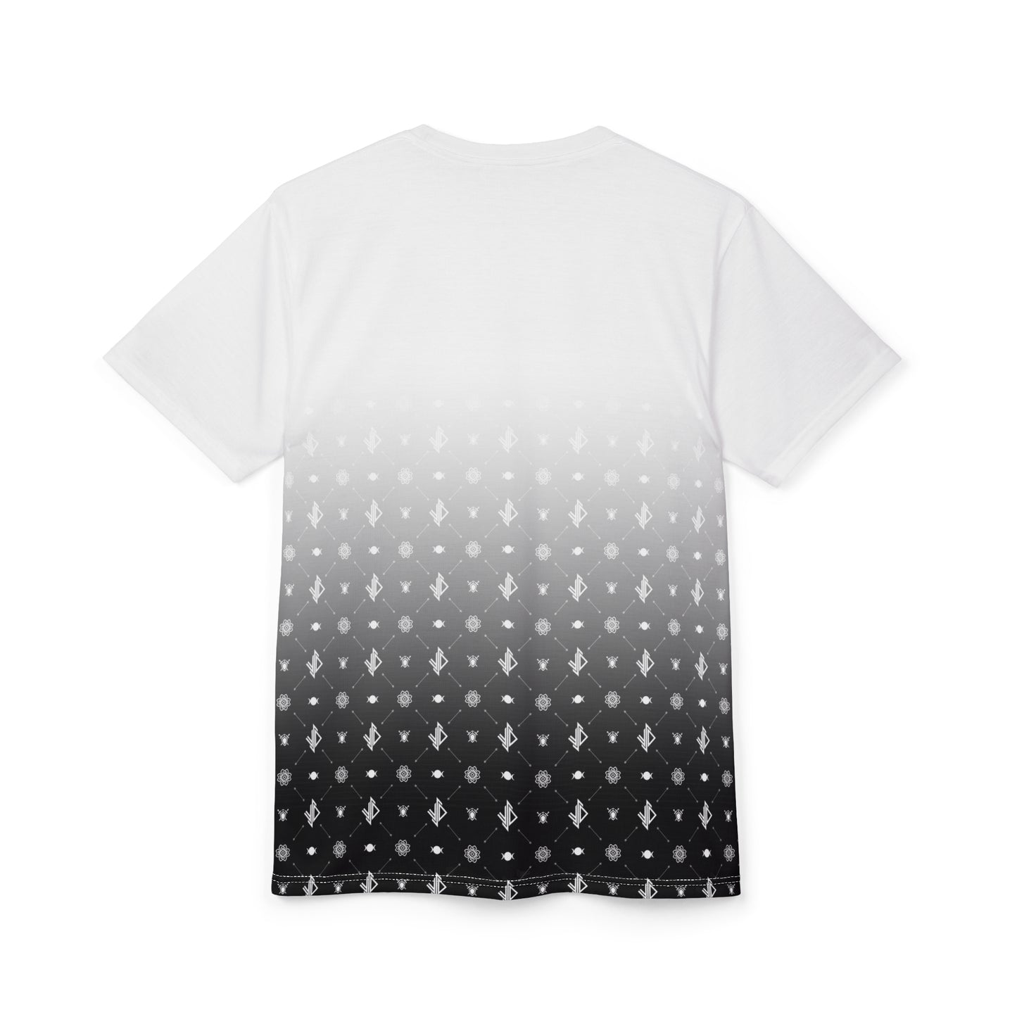 Gradient Pattern Unisex Cut & Sew Tee - Stylish & Comfortable for Everyday Wear