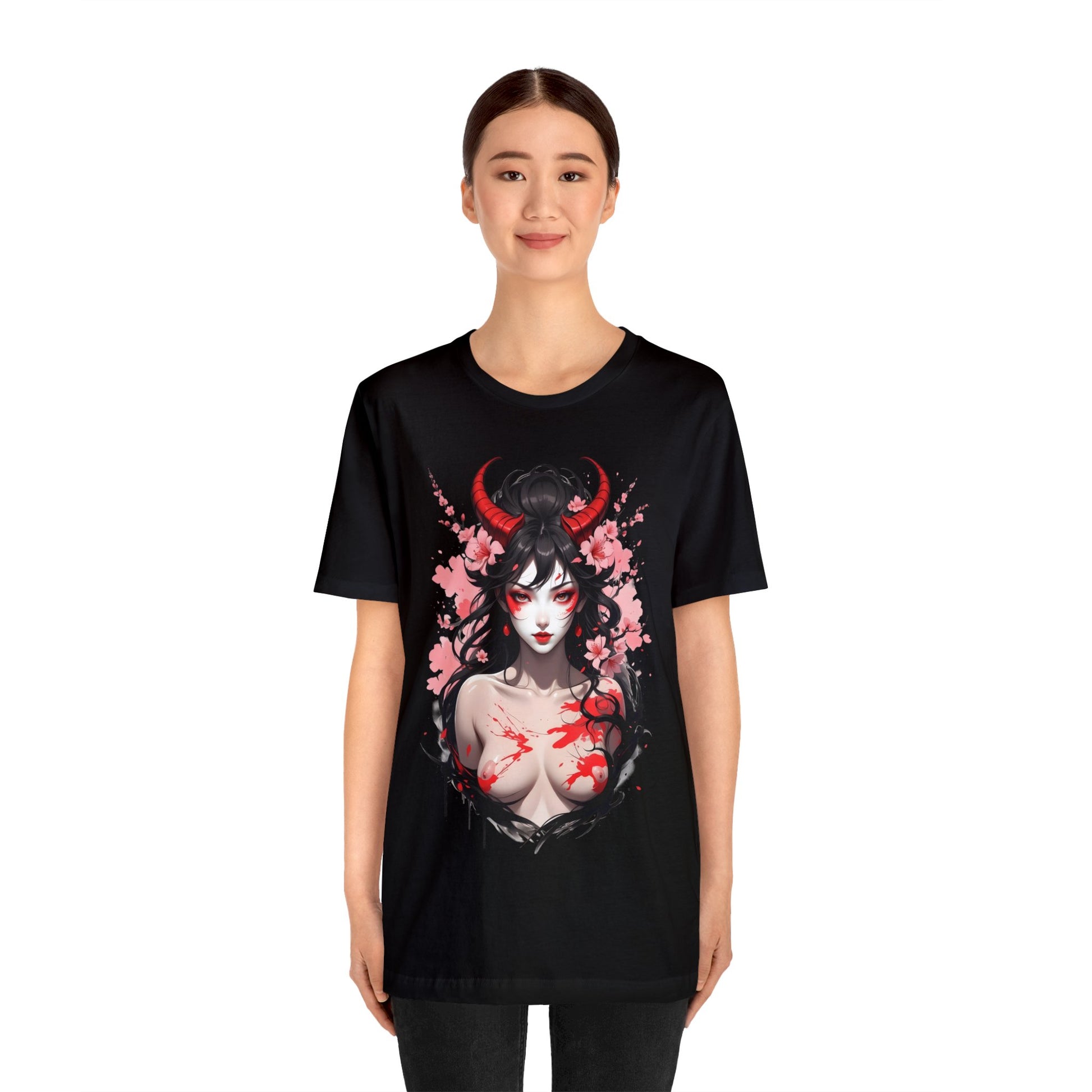 Kǎtōng Piàn - Oni Collection - Echidna - Unisex Jersey Short Sleeve Tee Printify