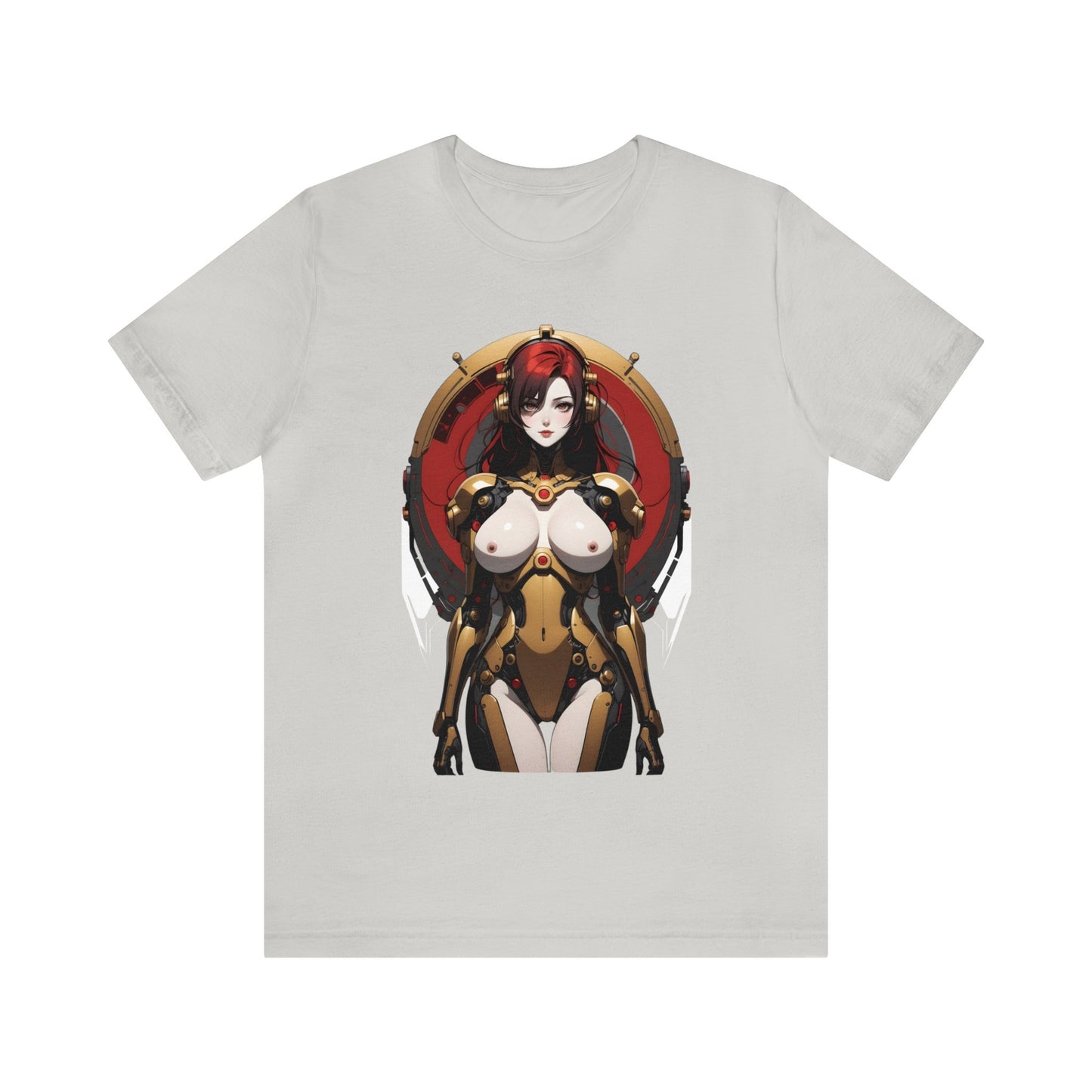 Kǎtōng Piàn - Mecha Girl Collection - Eliana - Unisex Jersey Short Sleeve Tee Printify