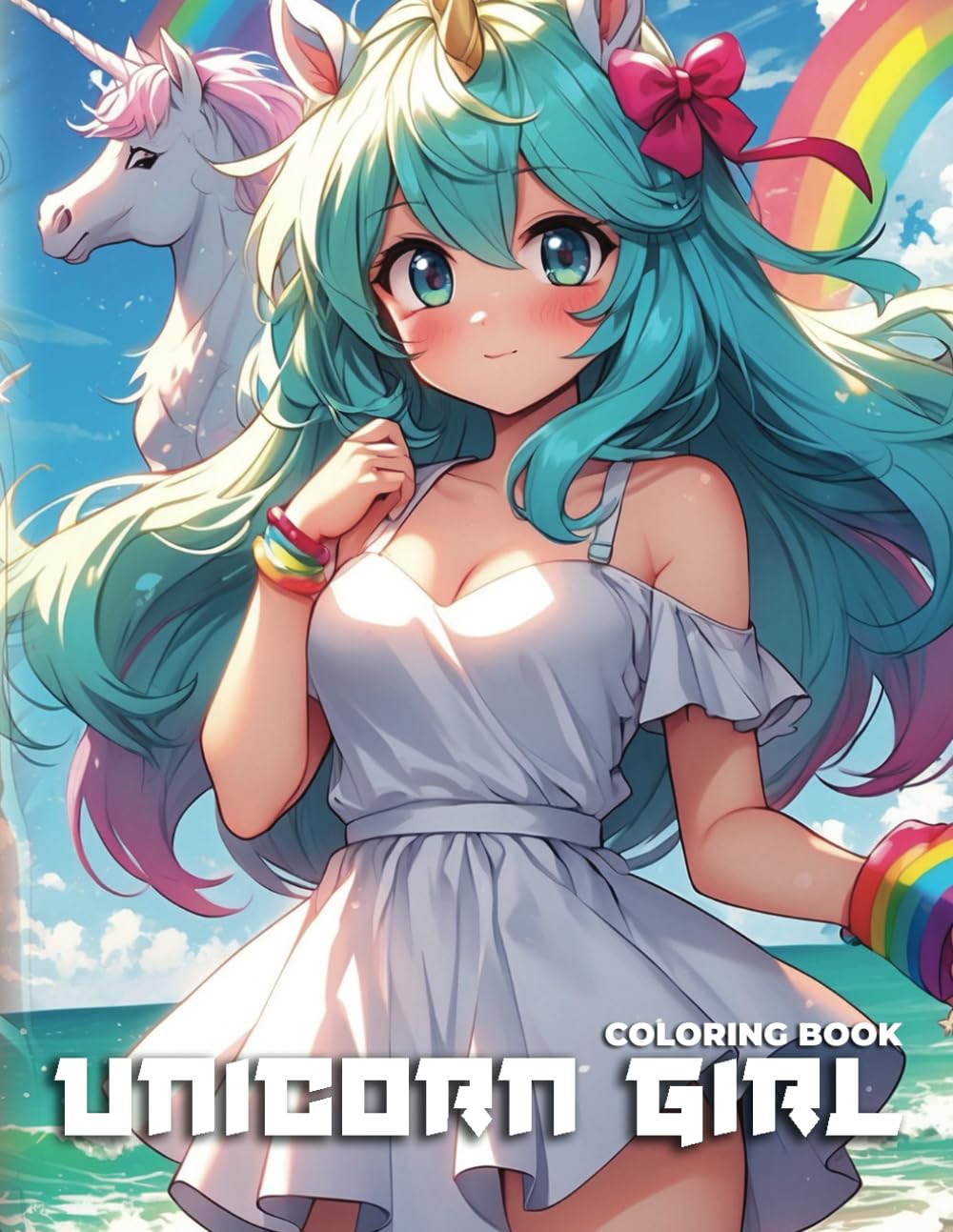 Unicorn Girl: Coloring Book For Kids Verdine Daniels