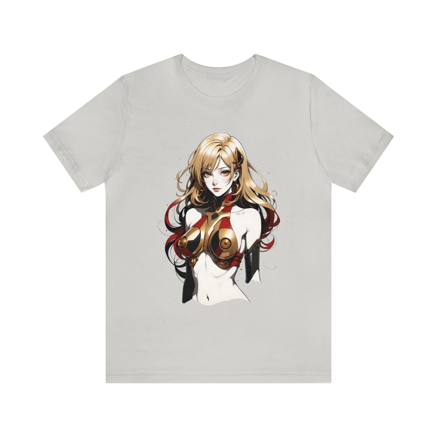 Kǎtōng Piàn - Mecha Girl Collection - Evelyn - Unisex Jersey Short Sleeve Tee Printify