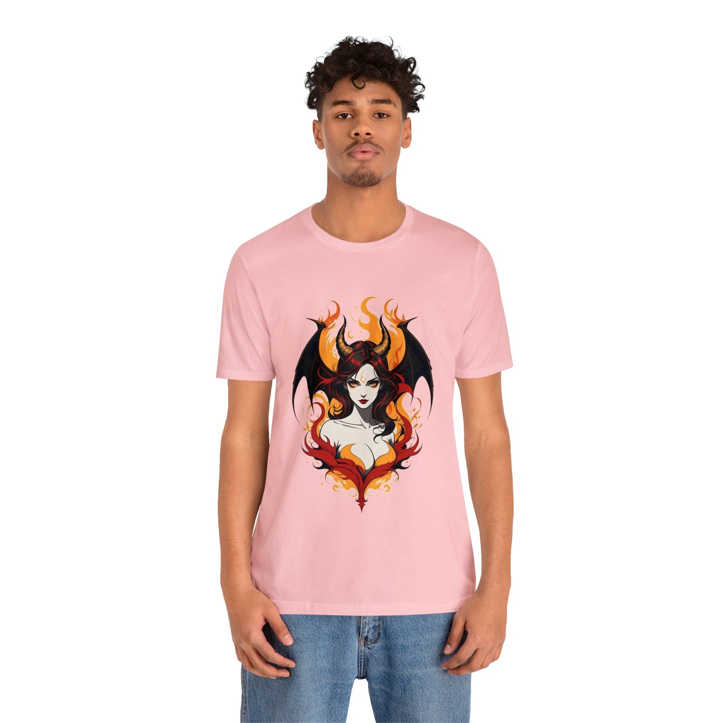 Kǎtōng Piàn - Devil Woman Collection - Circe - Unisex Jersey Short Sleeve Tee Printify