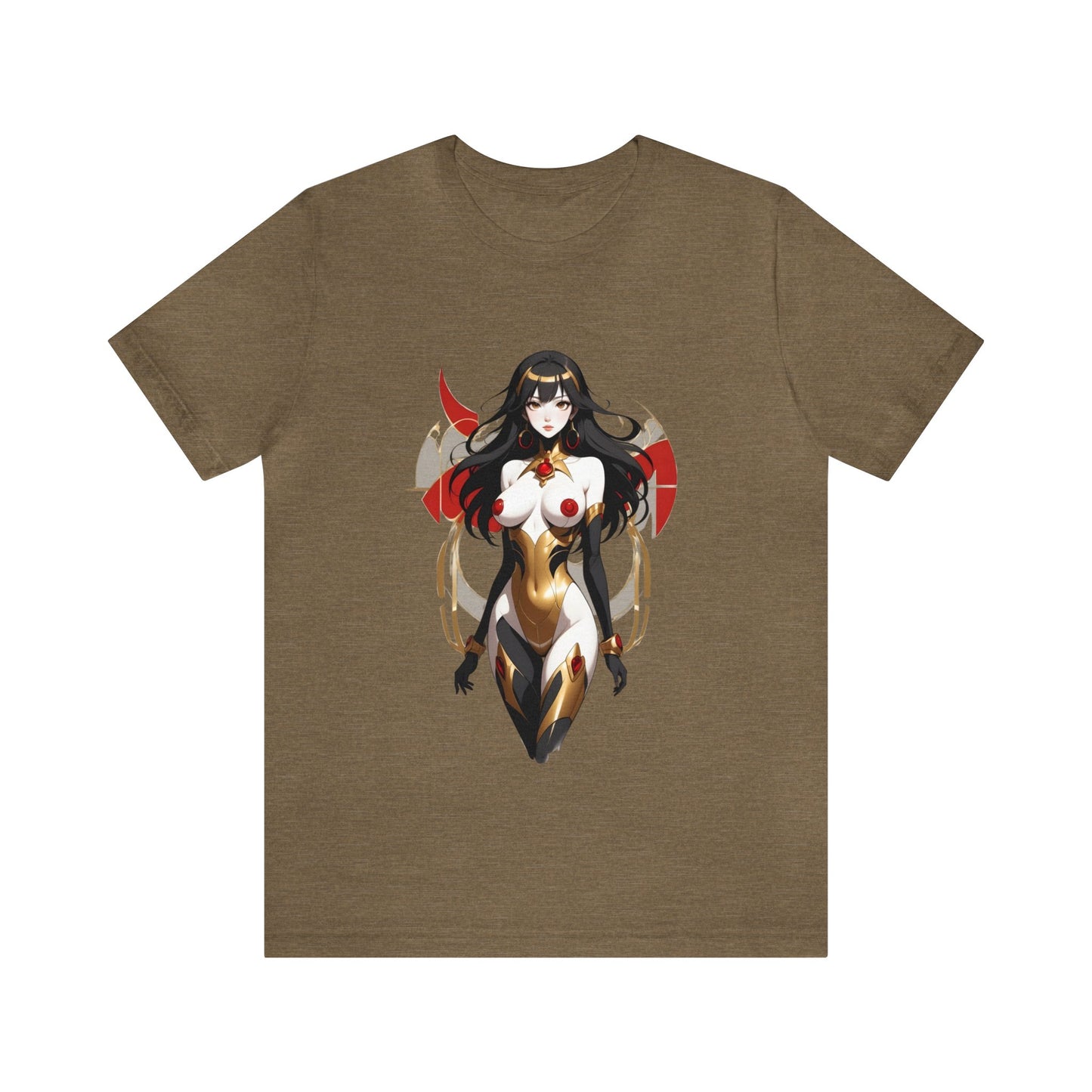 Kǎtōng Piàn - Mecha Girl Collection - Kinsley - Unisex Jersey Short Sleeve Tee Printify
