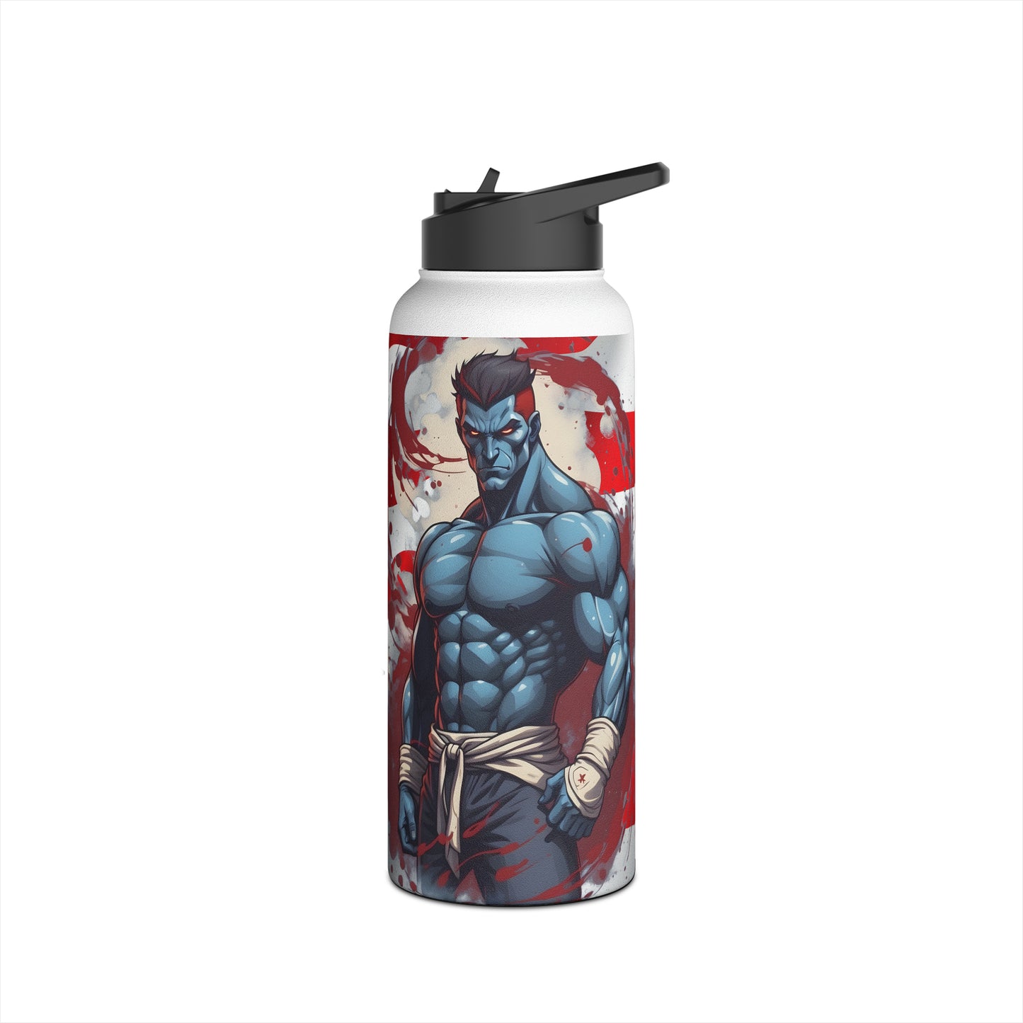 Kǎtōng Piàn - Prized Fighter Collection - America - 010 - Stainless Steel Water Bottle, Standard Lid - Verdine Daniels