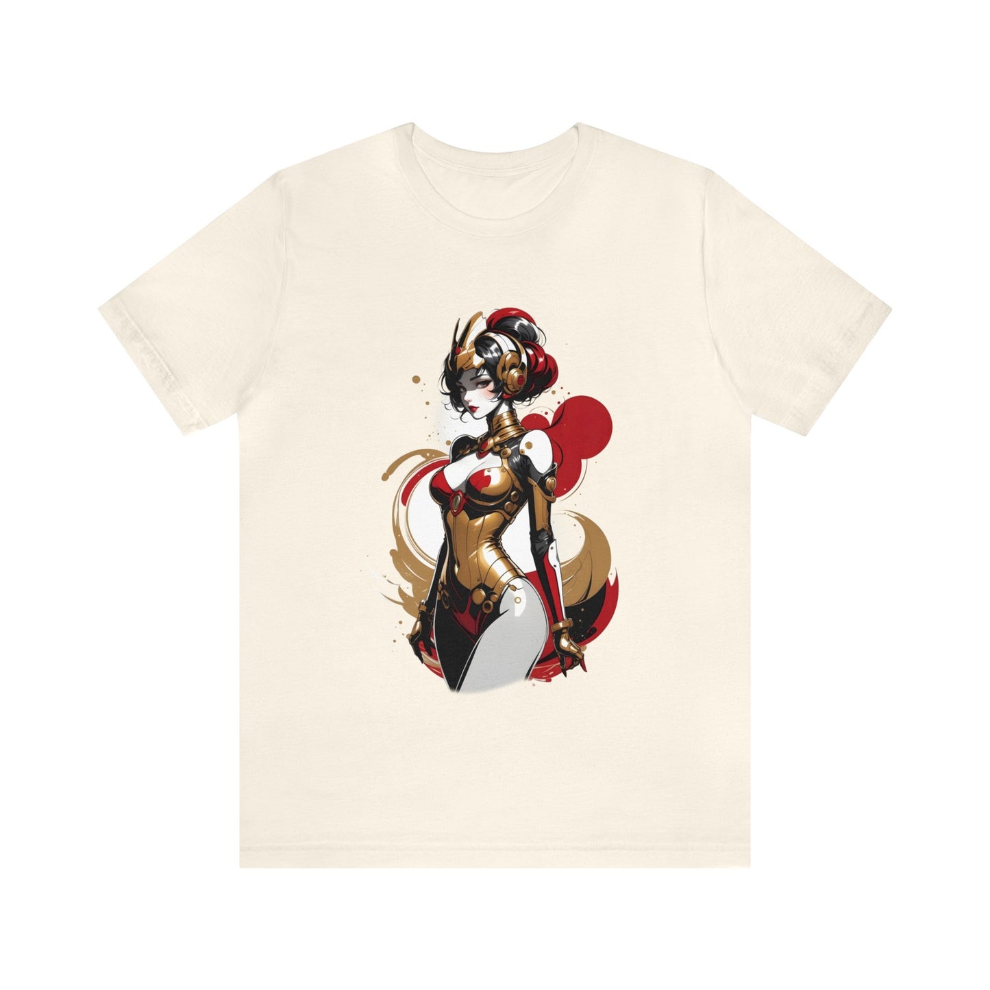 Kǎtōng Piàn - Mecha Girl Collection - Grace - Unisex Jersey Short Sleeve Tee Printify