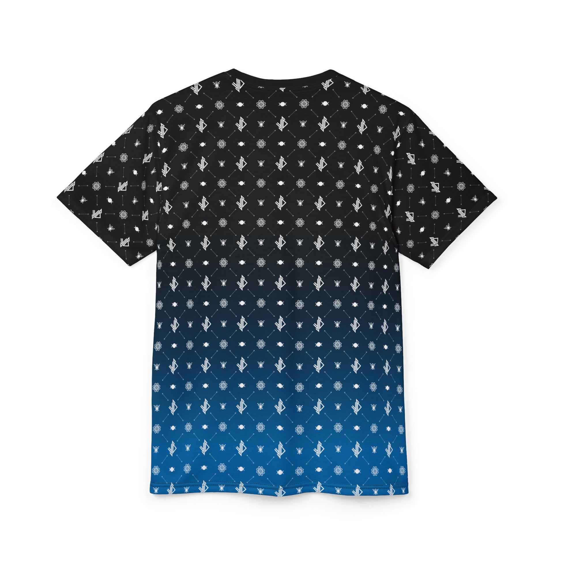 Gradient Masonic Unisex Tee - Unique Cut & Sew Shirt for Freemason Enthusiasts Printify