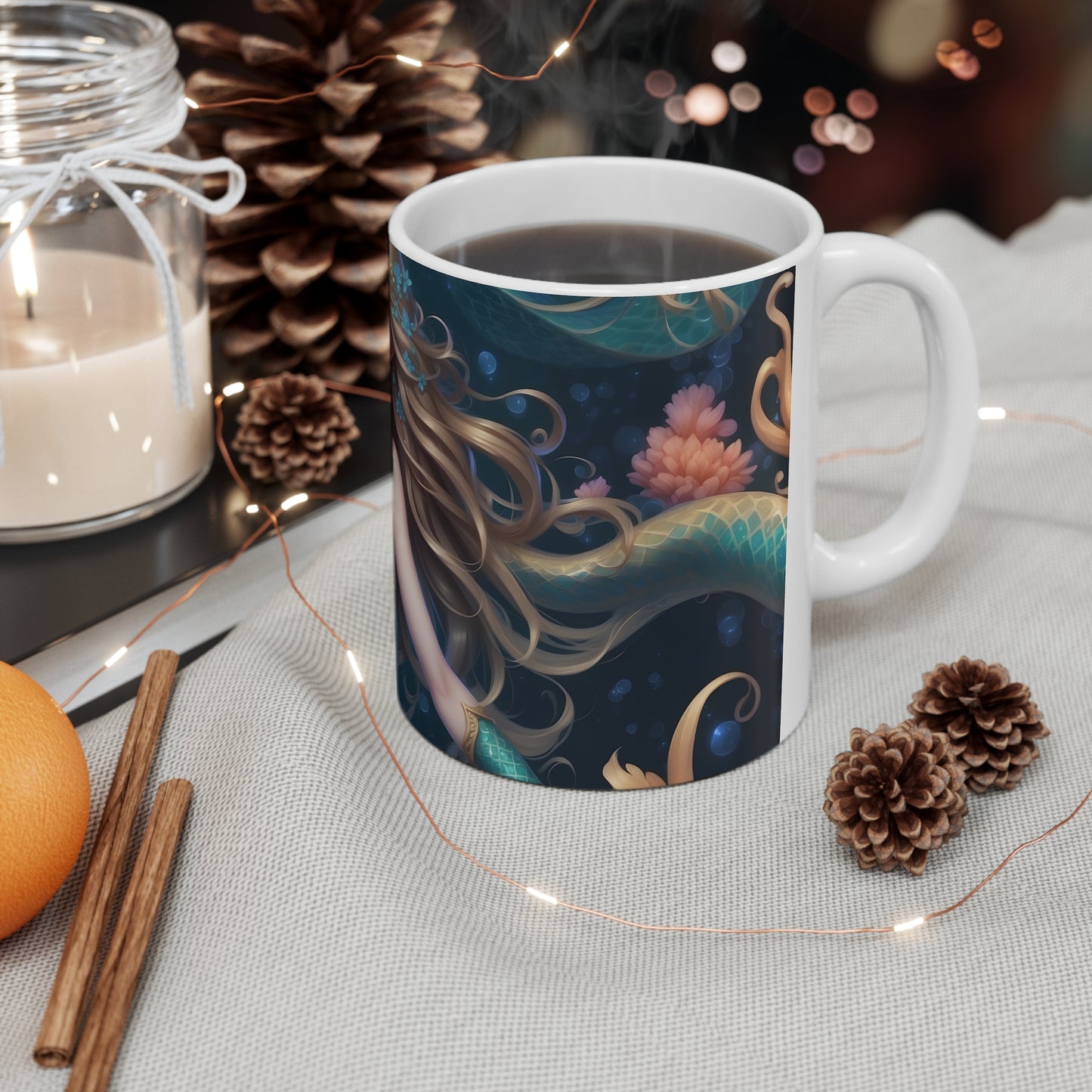 Kǎtōng Piàn - Mermaid Collection - 011 - Ceramic Mug Printify