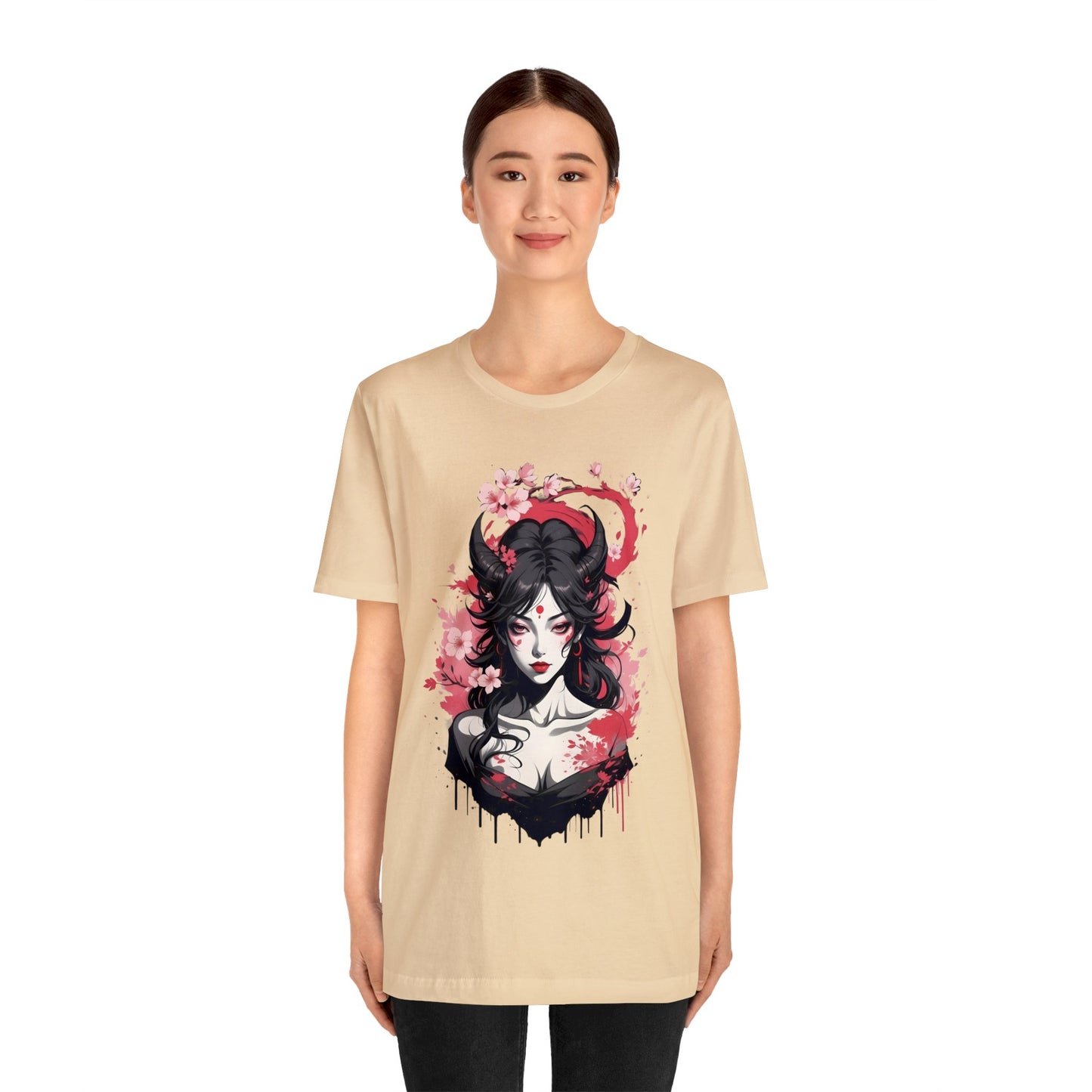 Kǎtōng Piàn - Oni Collection - Jahi - Unisex Jersey Short Sleeve Tee Printify