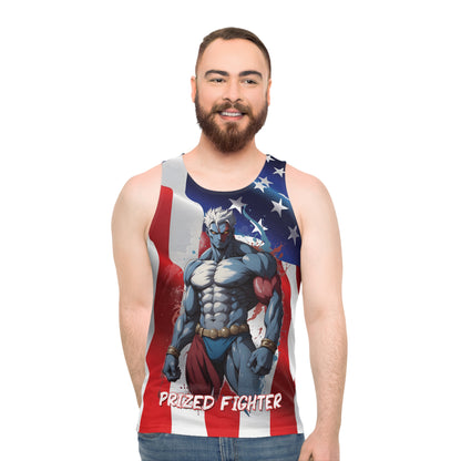 Kǎtōng Piàn - Prized Fighter Collection - America - 002 - Unisex Tank Top
