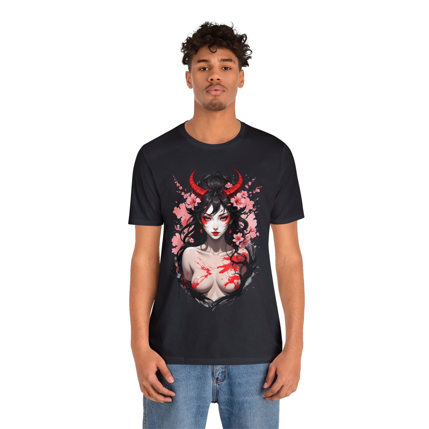 Kǎtōng Piàn - Oni Collection - Echidna - Unisex Jersey Short Sleeve Tee Printify
