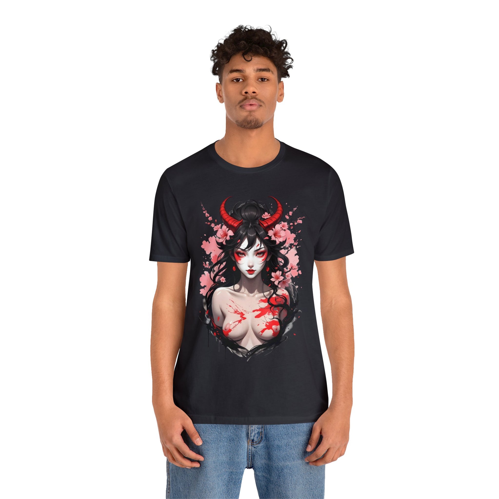Kǎtōng Piàn - Oni Collection - Echidna - Unisex Jersey Short Sleeve Tee Printify