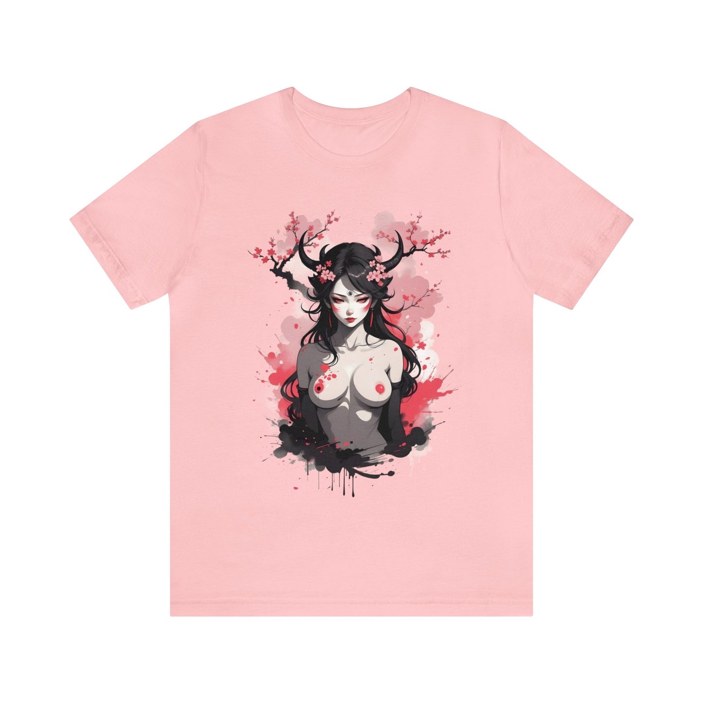 Kǎtōng Piàn - Oni Collection - Ajatar - Unisex Jersey Short Sleeve Tee Printify