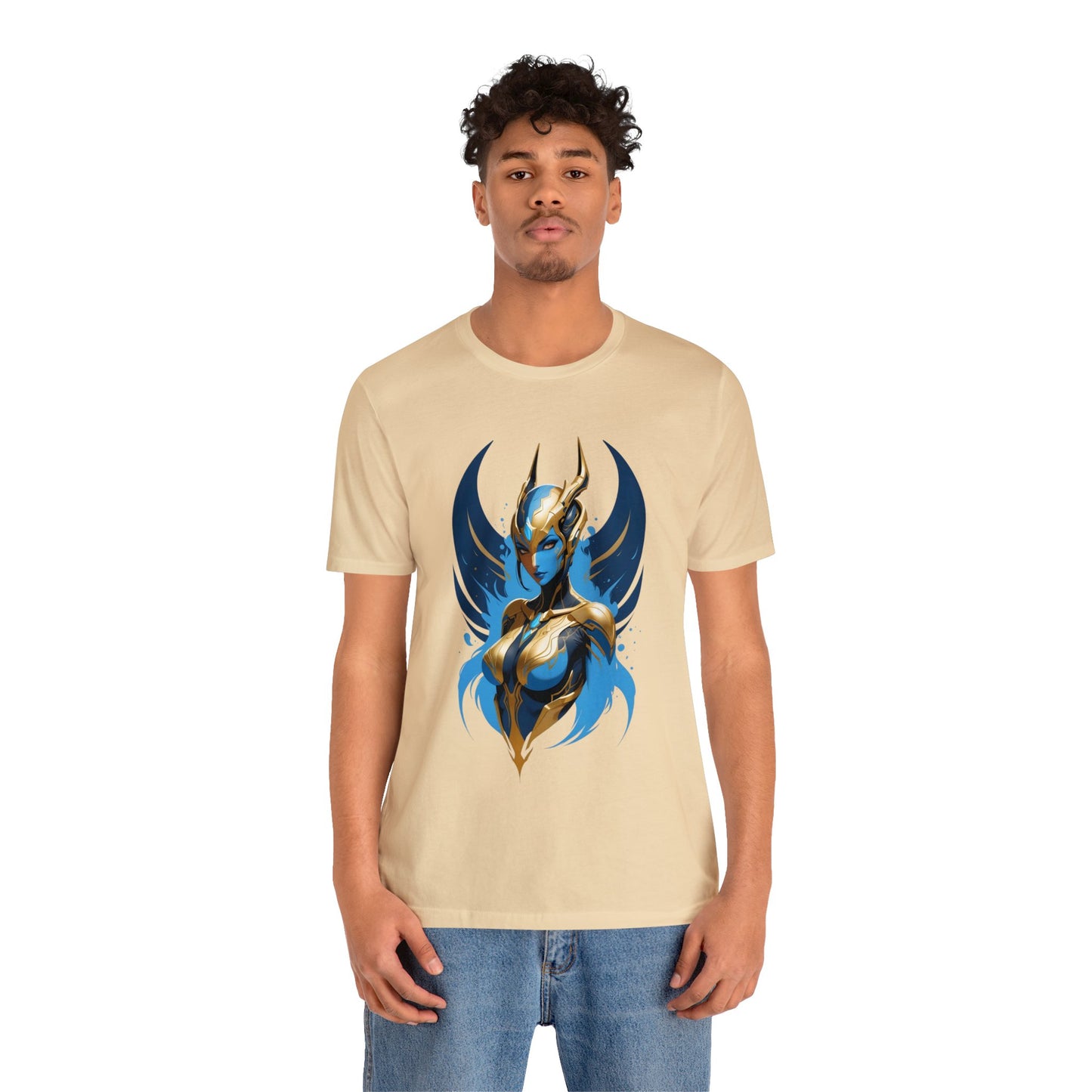 Kǎtōng Piàn - The Lotus Collection - Blythe - Unisex Jersey Short Sleeve Tee Printify
