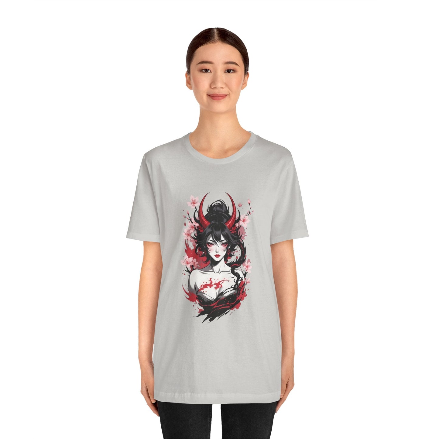 Kǎtōng Piàn - Oni Collection - Lamia - Unisex Jersey Short Sleeve Tee Printify