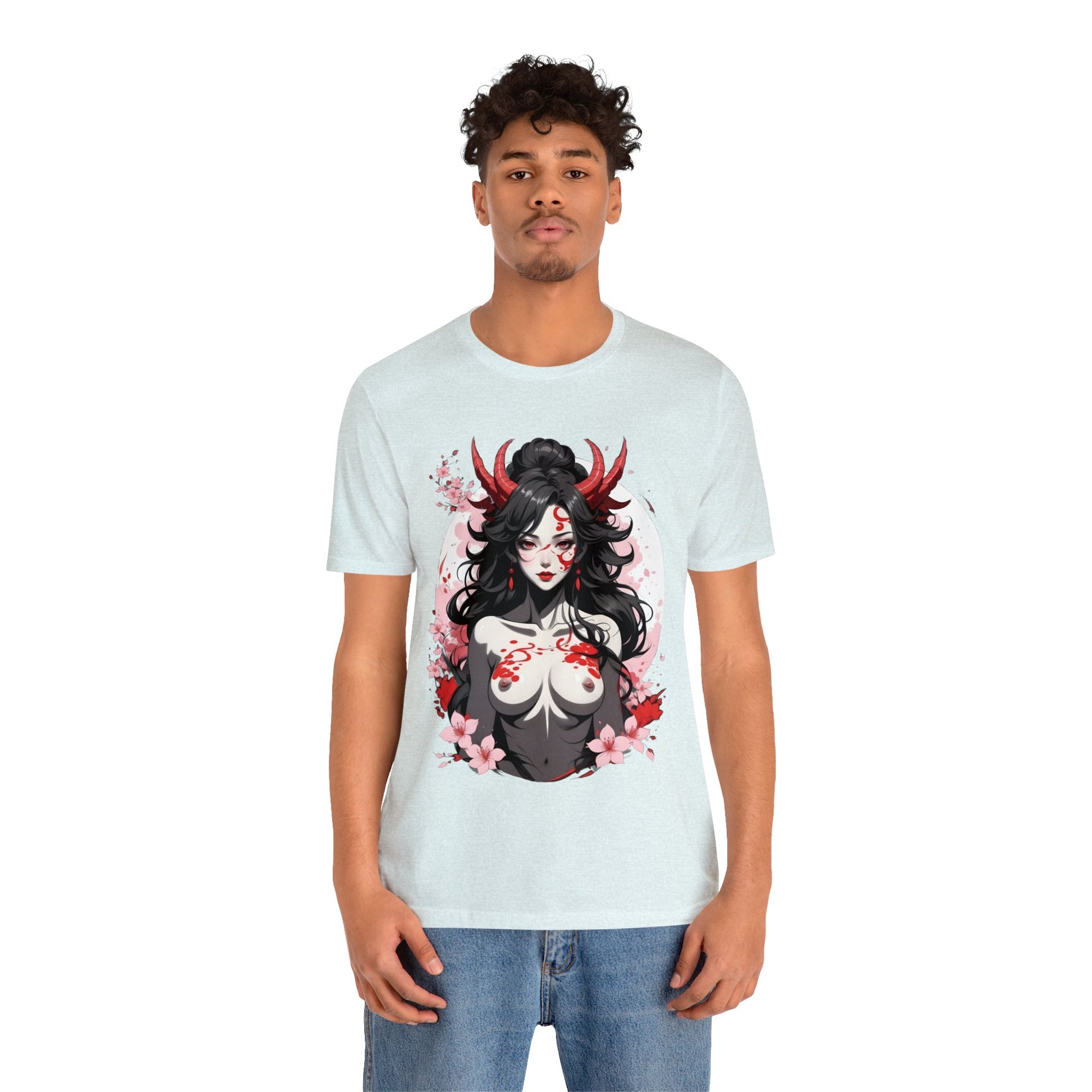 Kǎtōng Piàn - Oni Collection - Astaroth - Unisex Jersey Short Sleeve Tee Printify