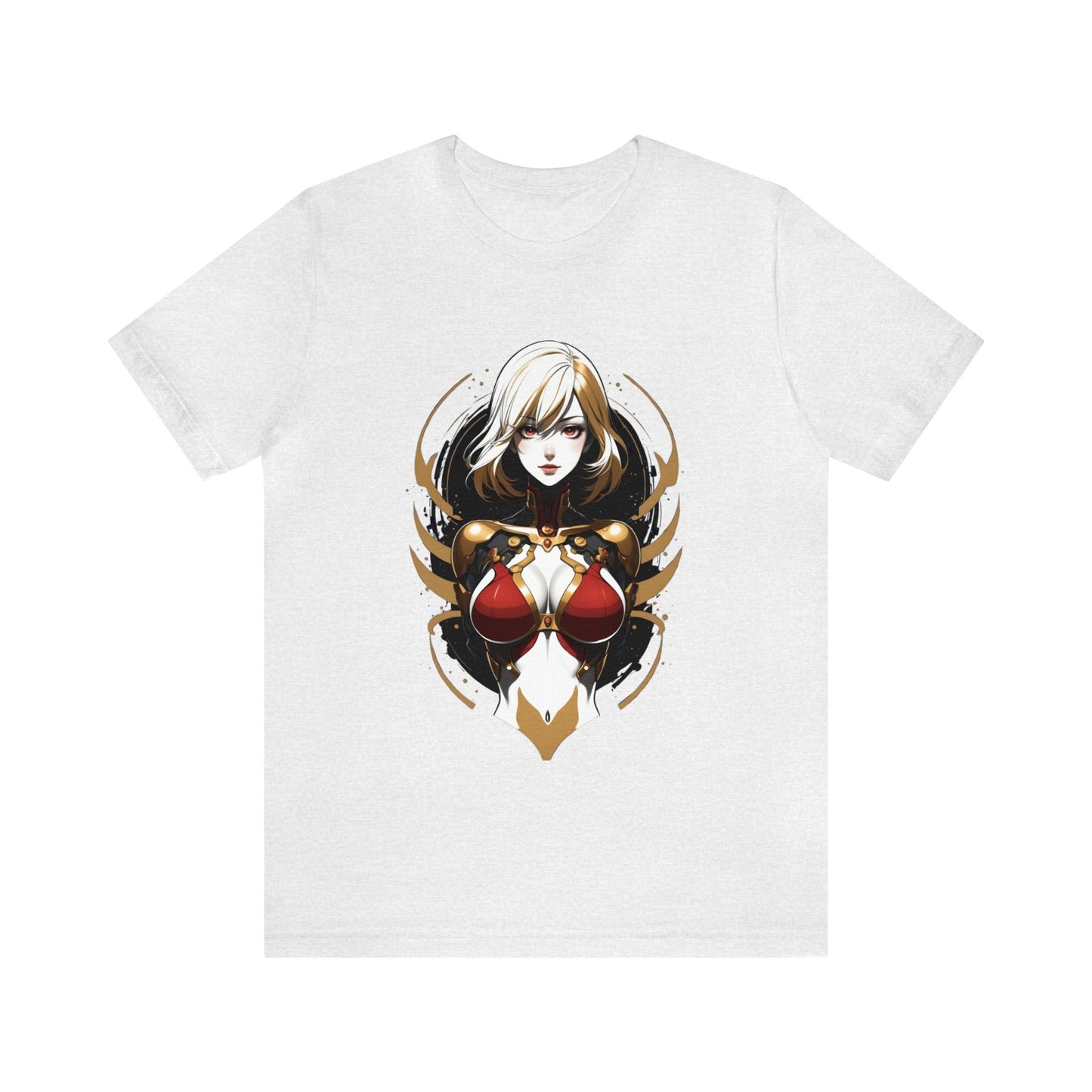 Kǎtōng Piàn - Mecha Girl Collection - Chloé - Unisex Jersey Short Sleeve Tee Printify