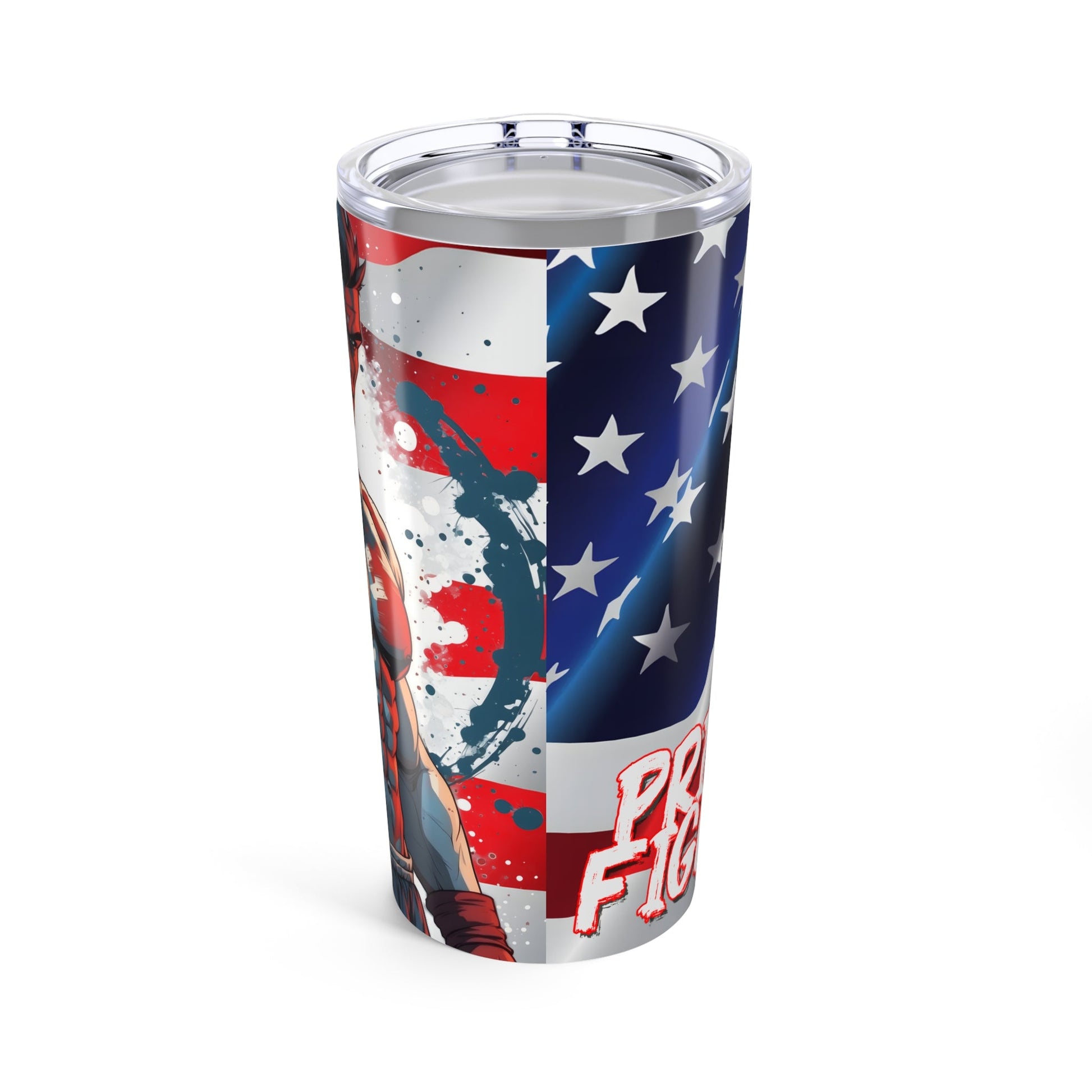Prized Fighter Frostbite Falcon Tumbler 20oz Printify