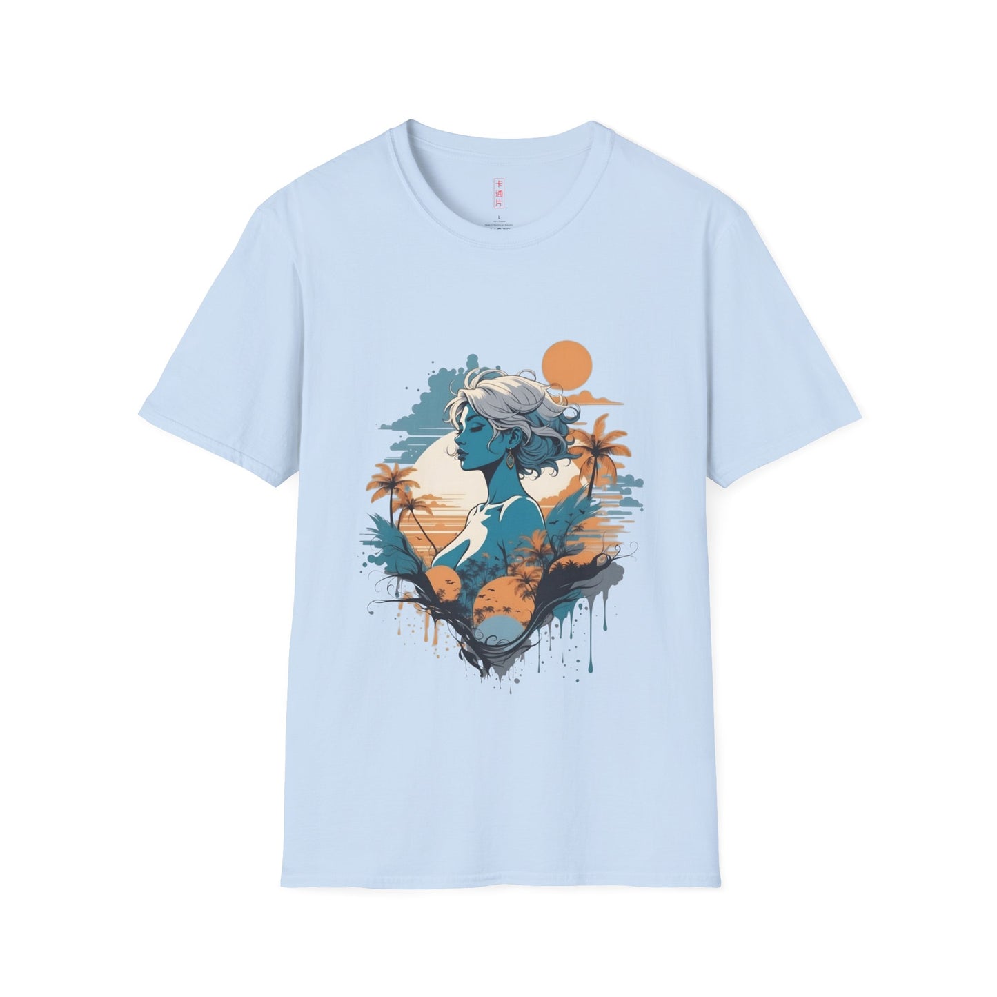 Kǎtōng Piàn - California Love Collection - 042 - Unisex Softstyle T-Shirt Printify