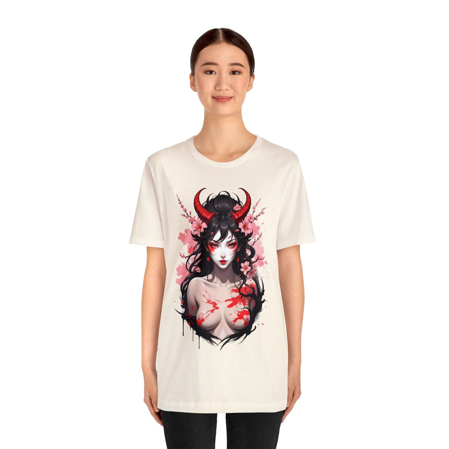 Kǎtōng Piàn - Oni Collection - Echidna - Unisex Jersey Short Sleeve Tee Printify