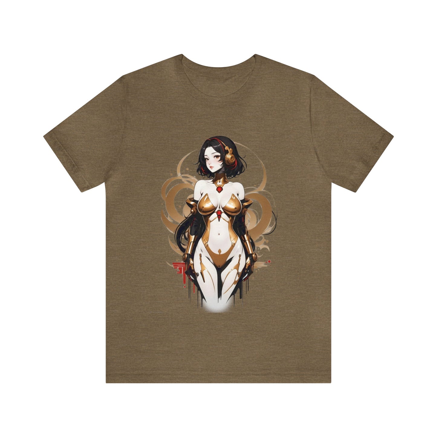 Kǎtōng Piàn - Mecha Girl Collection - Penelope - Unisex Jersey Short Sleeve Tee Printify