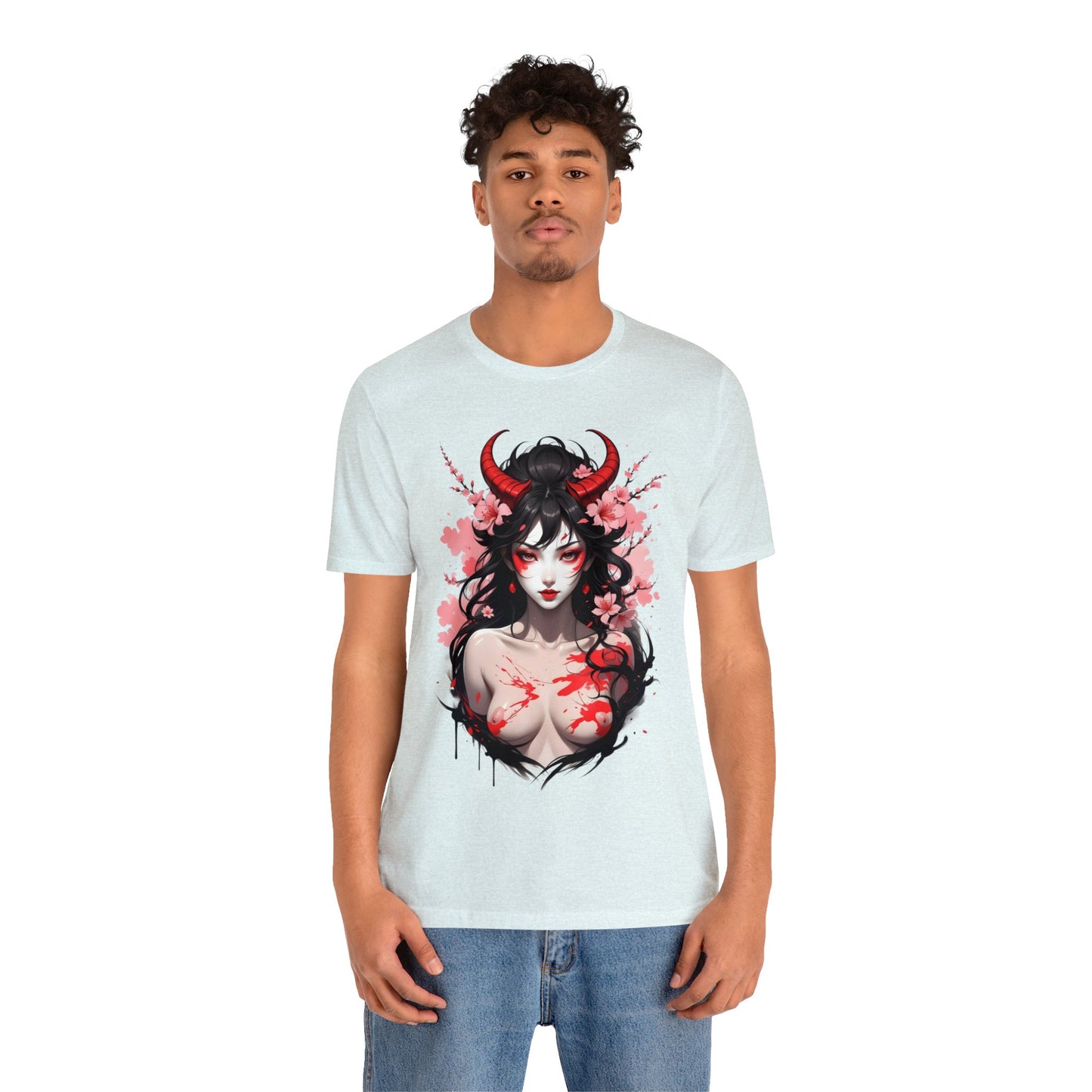 Kǎtōng Piàn - Oni Collection - Echidna - Unisex Jersey Short Sleeve Tee Printify