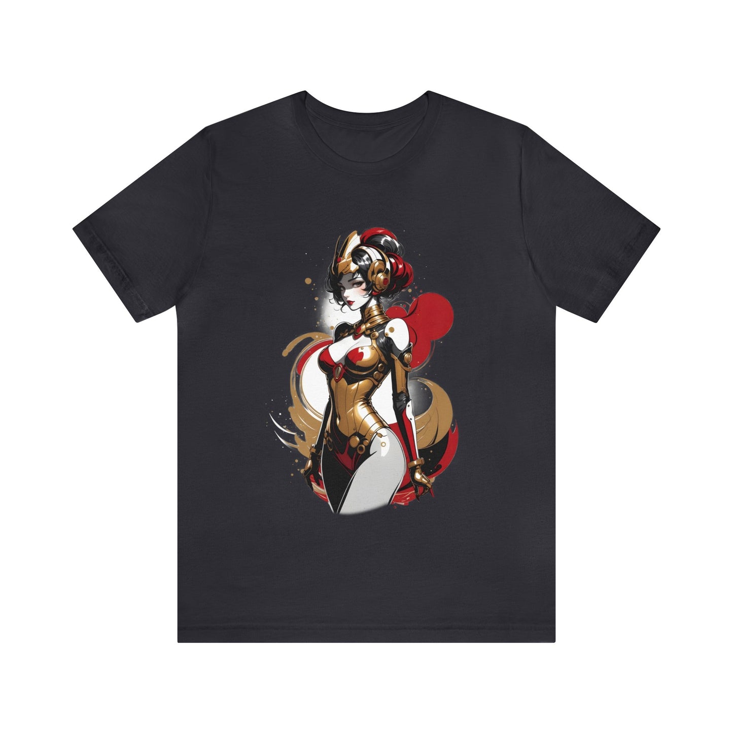 Kǎtōng Piàn - Mecha Girl Collection - Grace - Unisex Jersey Short Sleeve Tee Printify