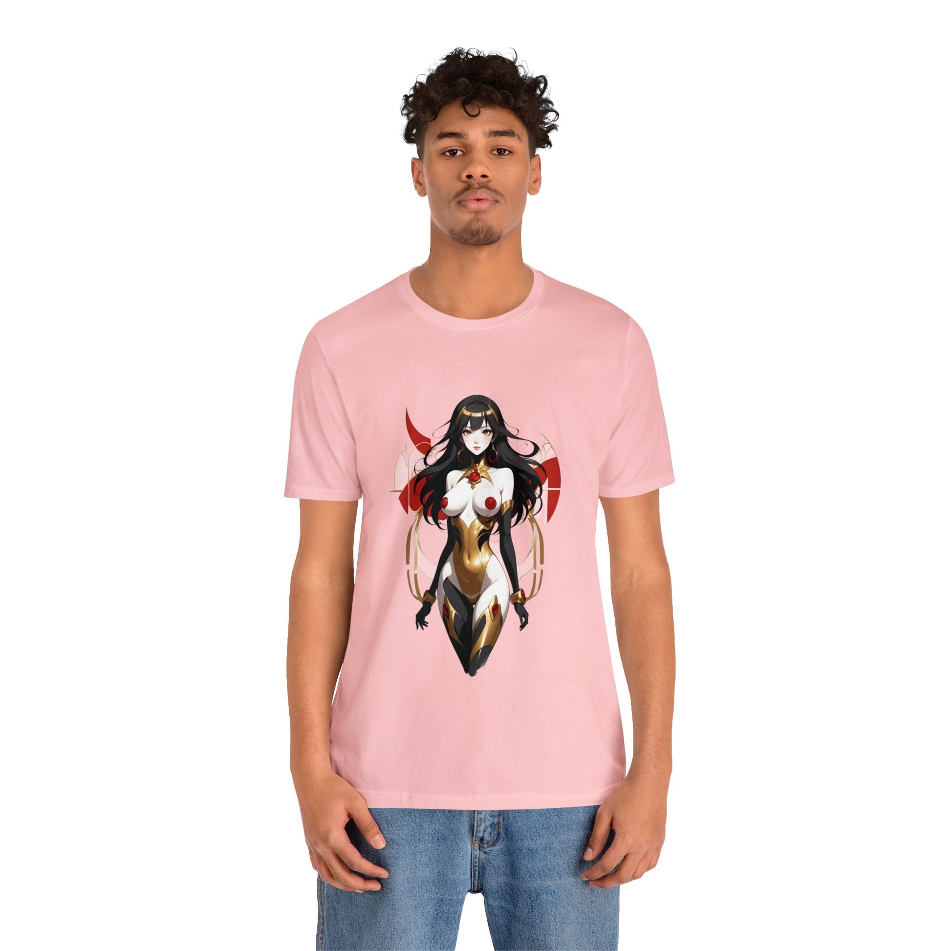 Kǎtōng Piàn - Mecha Girl Collection - Kinsley - Unisex Jersey Short Sleeve Tee Printify