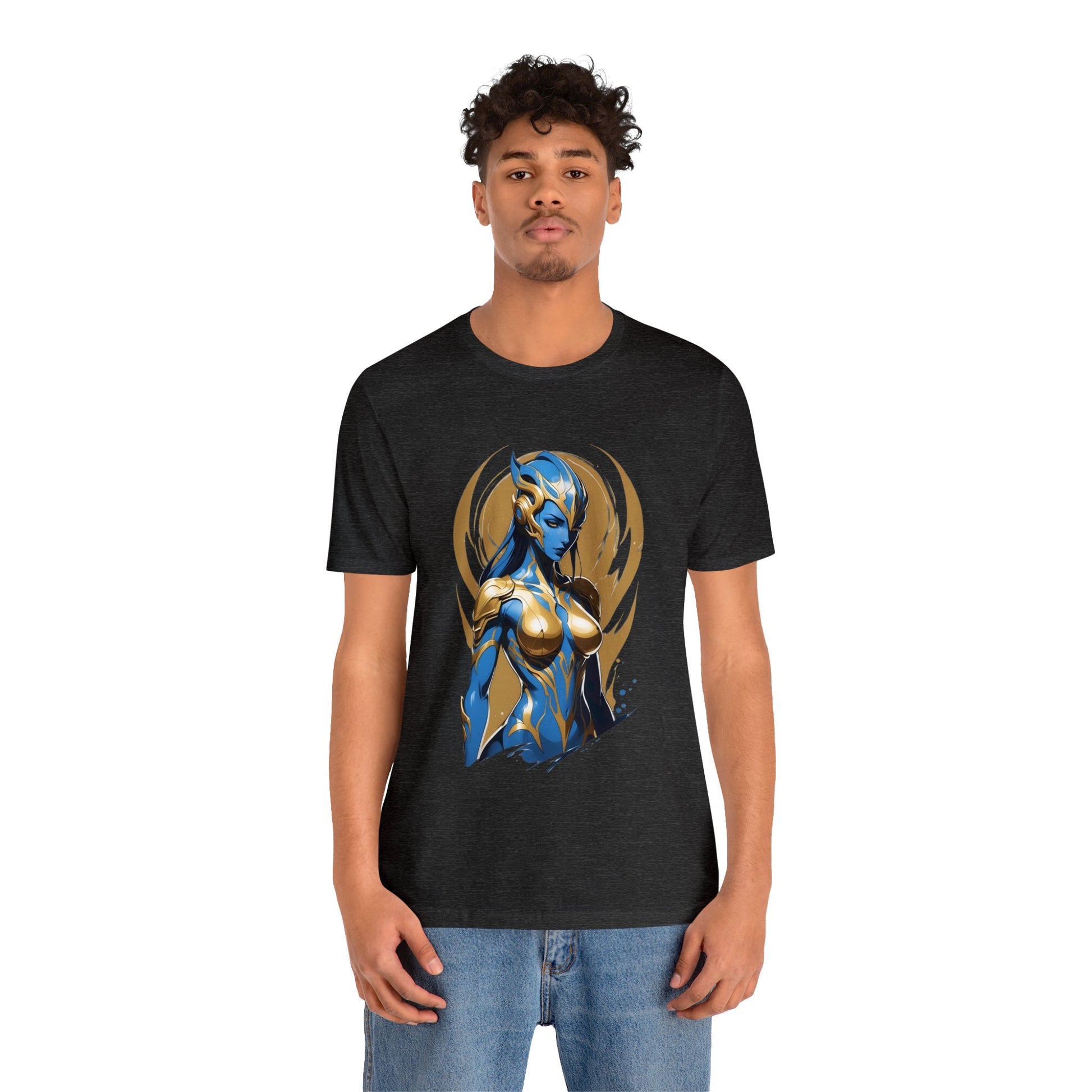 Kǎtōng Piàn - The Lotus Collection - Erzilia - Unisex Jersey Short Sleeve Tee Printify