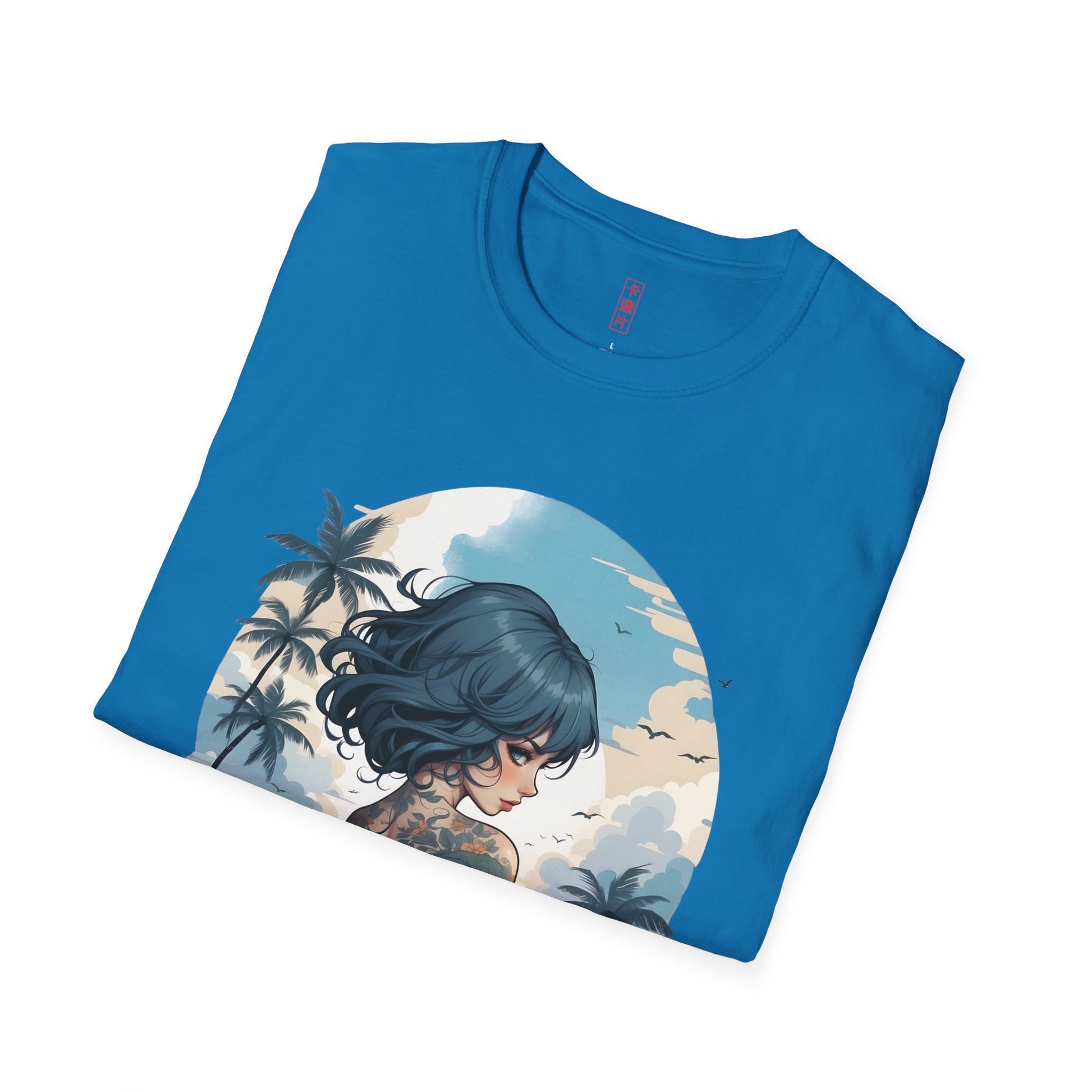 Kǎtōng Piàn - California Love Collection - 002 - Unisex Softstyle T-Shirt Printify