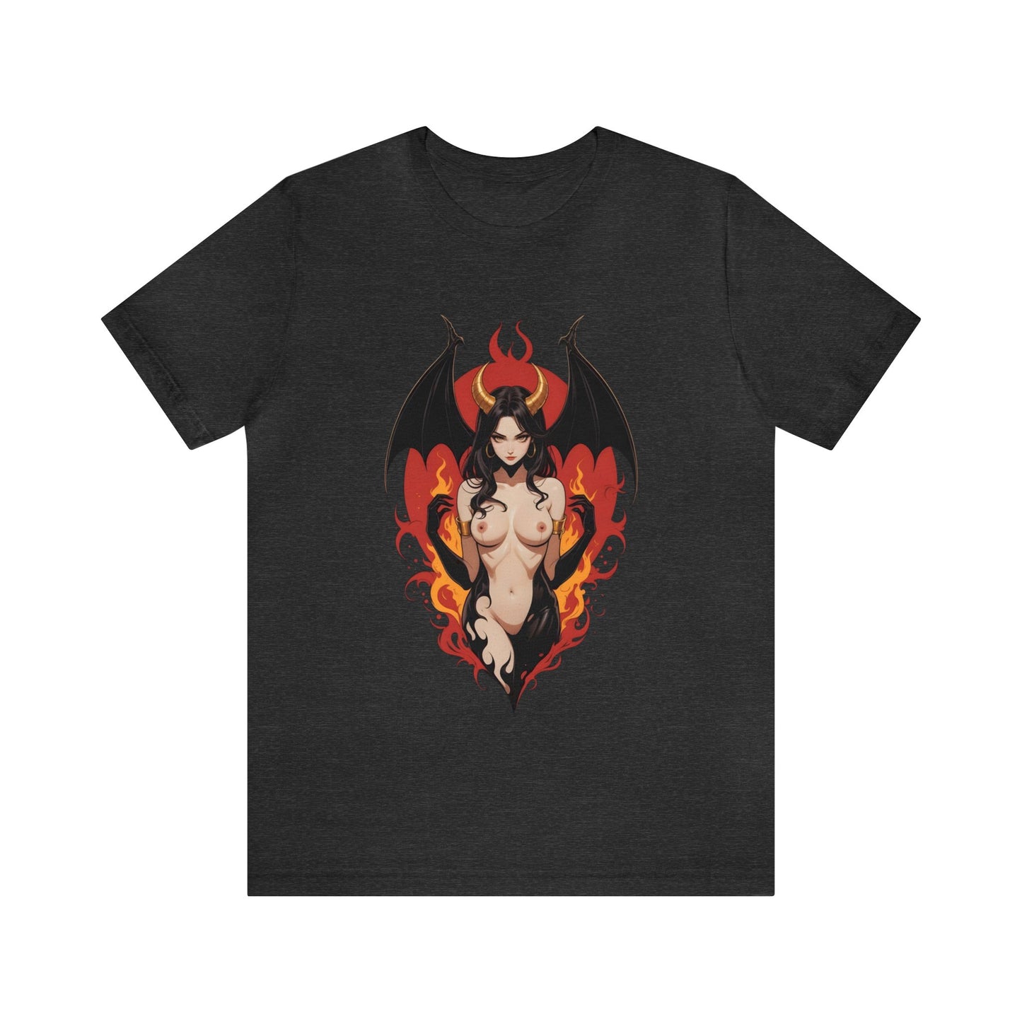 Kǎtōng Piàn - Devil Woman Collection - Devany - Unisex Jersey Short Sleeve Tee Printify
