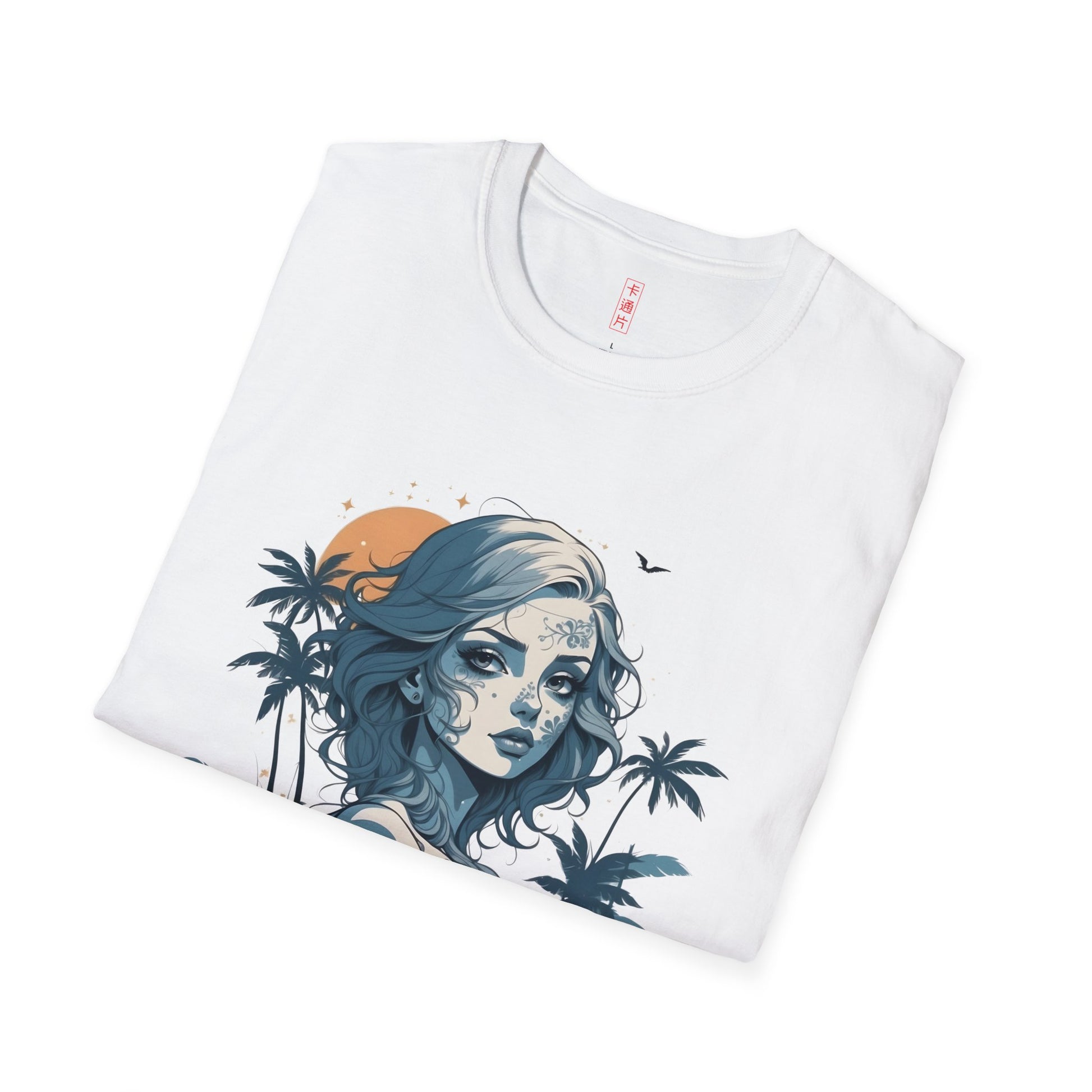 Kǎtōng Piàn - California Love Collection - 013 - Unisex Softstyle T-Shirt Printify