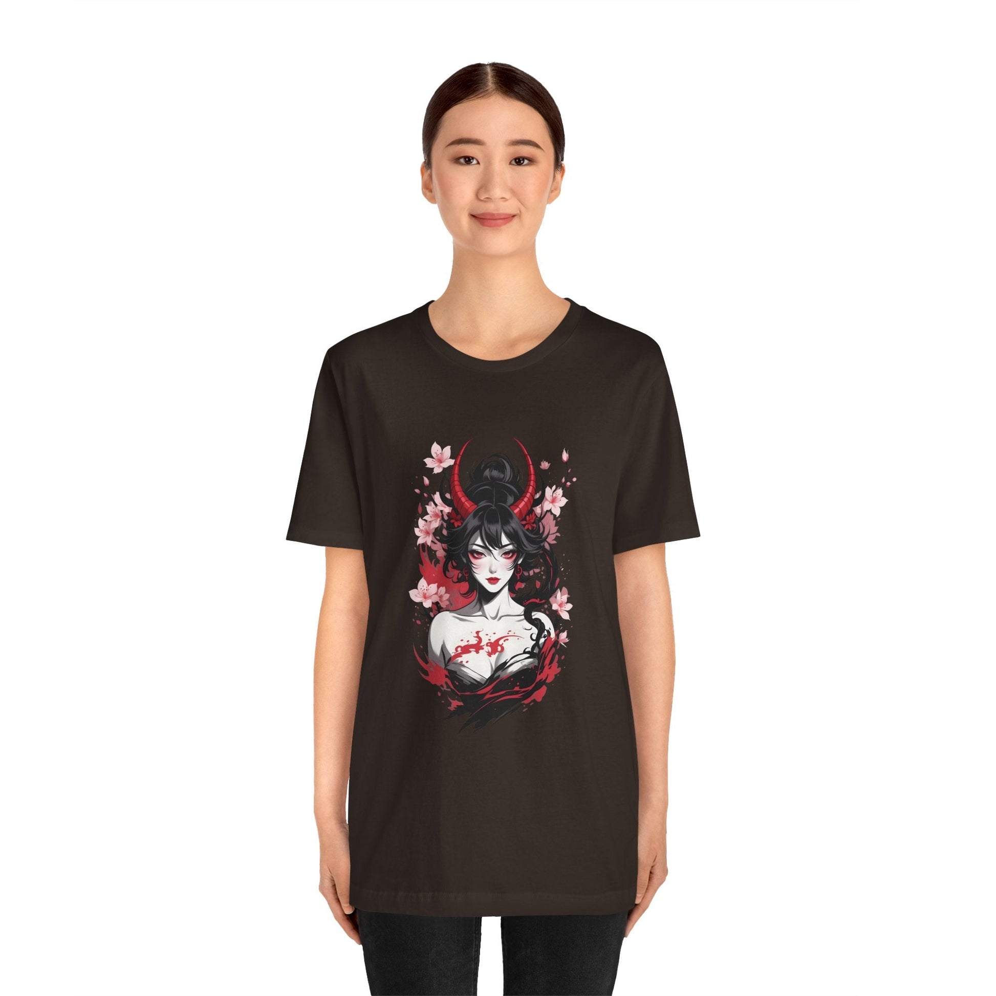Kǎtōng Piàn - Oni Collection - Lamia - Unisex Jersey Short Sleeve Tee Printify