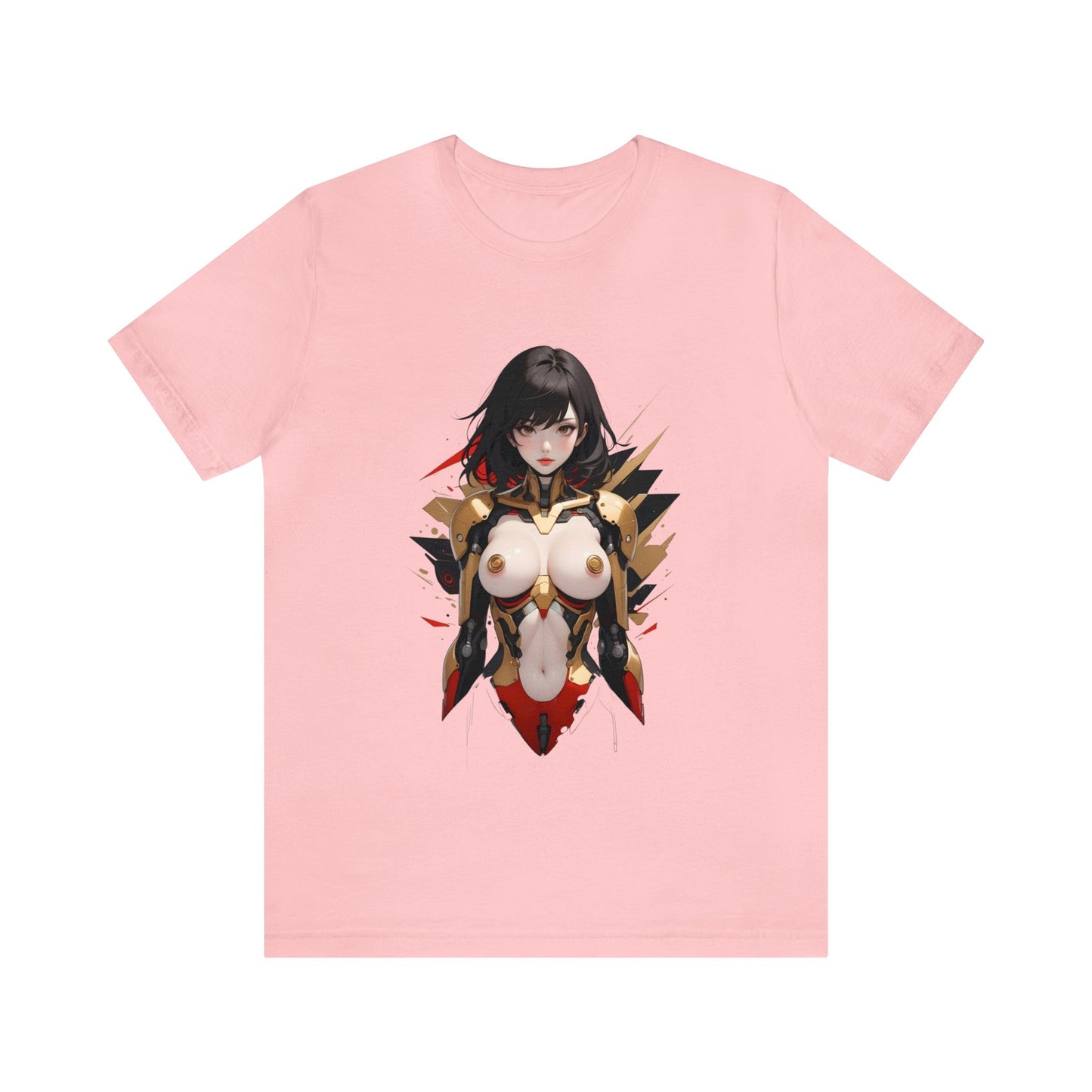 Kǎtōng Piàn - Mecha Girl Collection - Anna - Unisex Jersey Short Sleeve Tee Printify