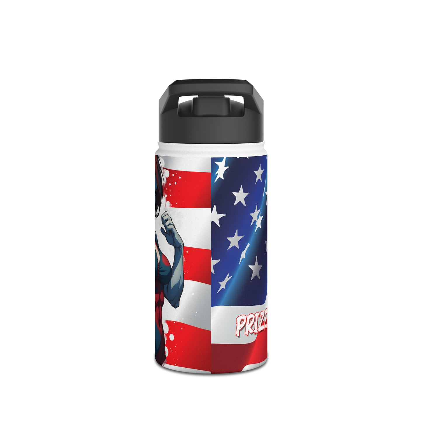 Kǎtōng Piàn - Prized Fighter Collection - America - 004 - Stainless Steel Water Bottle, Standard Lid - Verdine Daniels