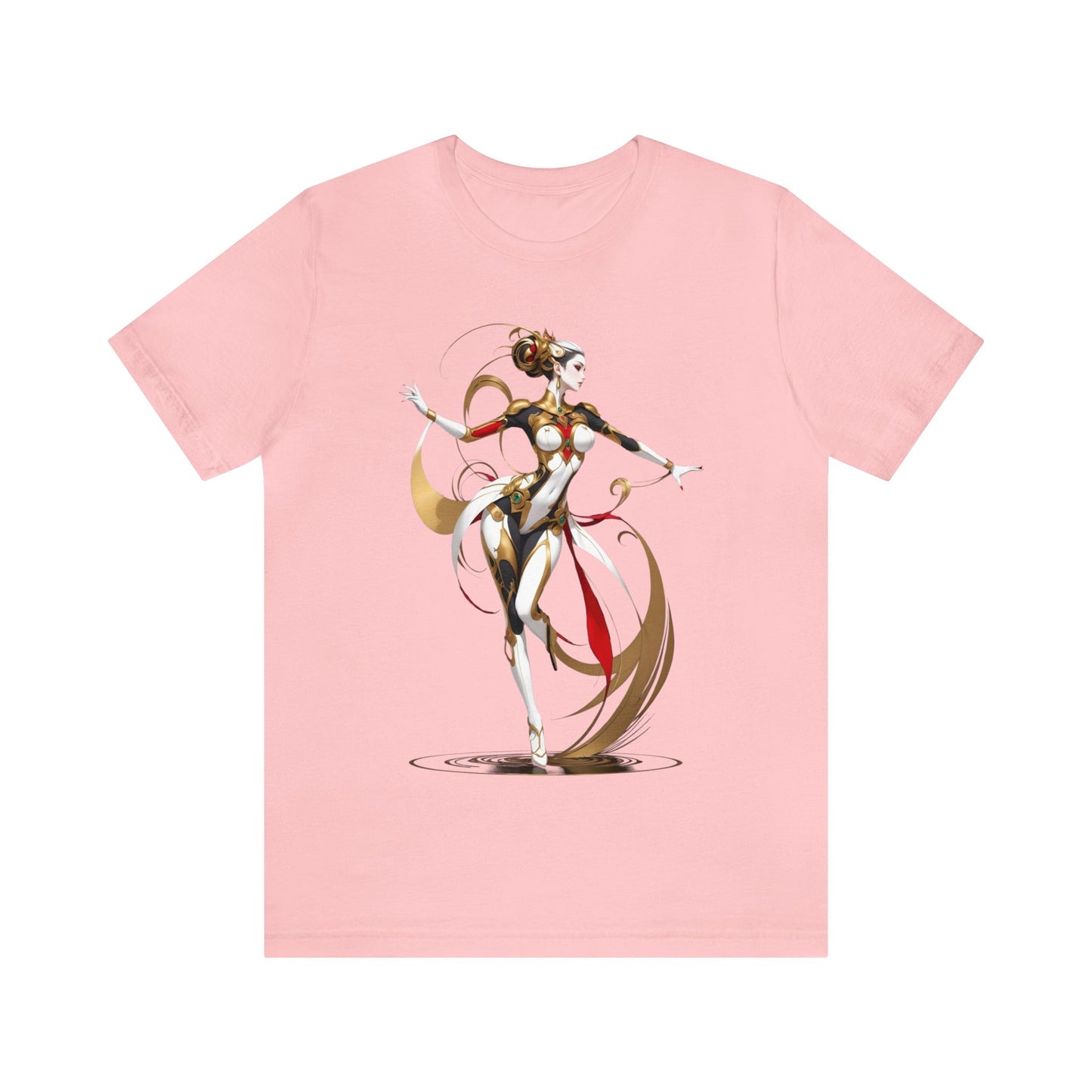Kǎtōng Piàn - Mecha Girl Collection - Harper - Unisex Jersey Short Sleeve Tee Printify