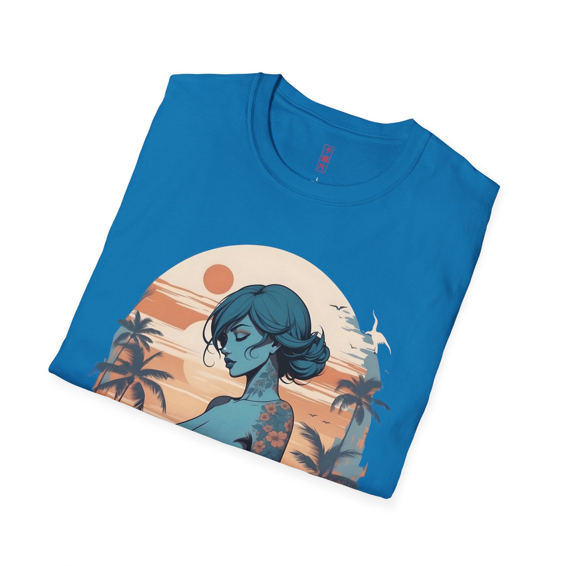 Kǎtōng Piàn - California Love Collection - 011 - Unisex Softstyle T-Shirt Printify