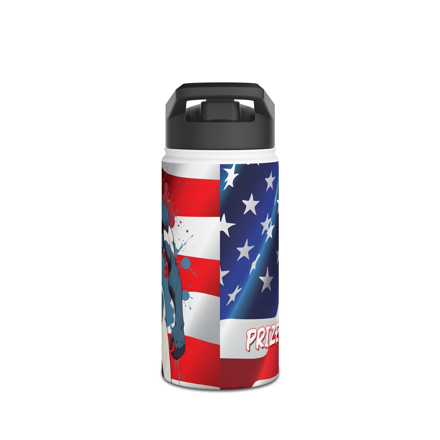 Kǎtōng Piàn - Prized Fighter Collection - America - 008 - Stainless Steel Water Bottle, Standard Lid - Verdine Daniels