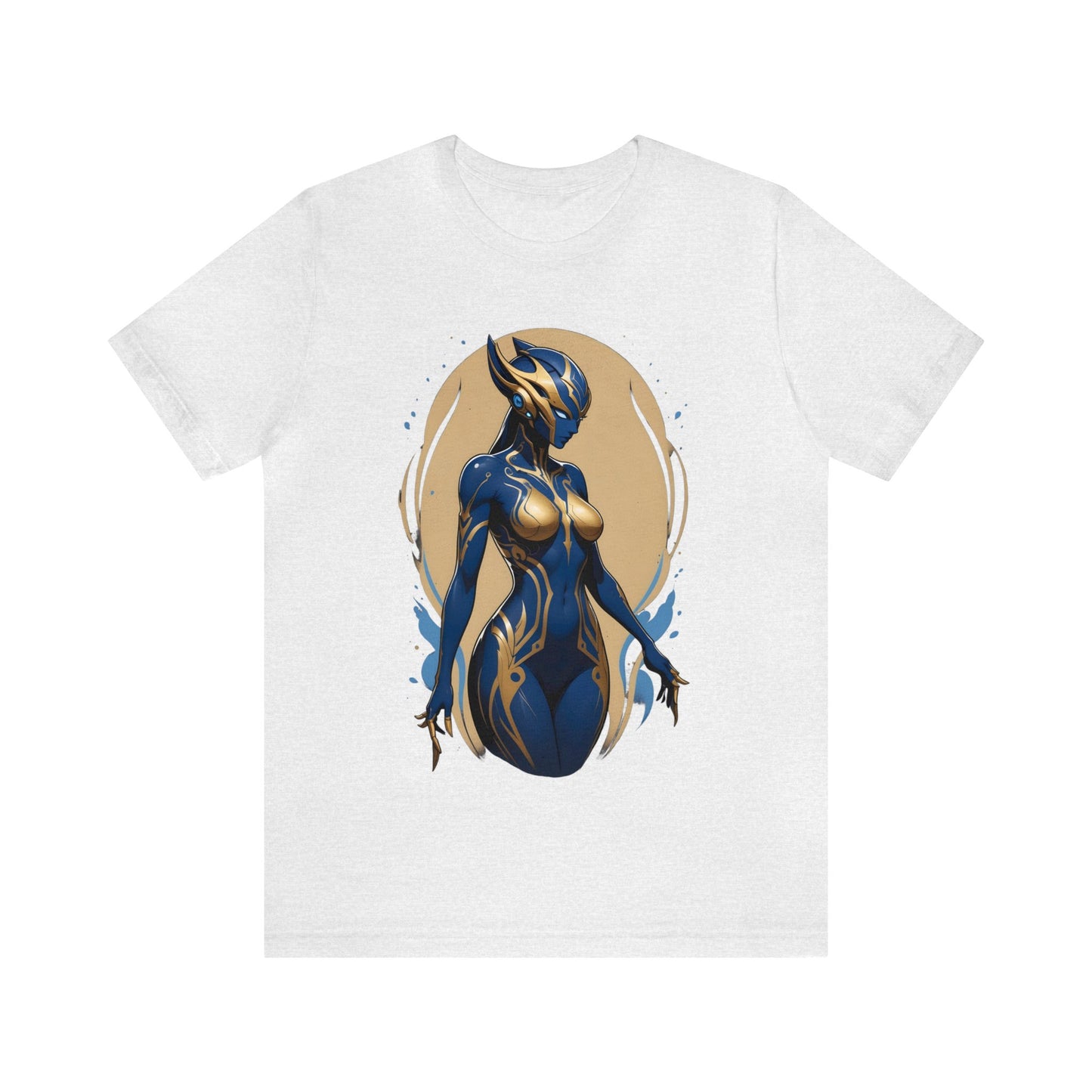 Kǎtōng Piàn - The Lotus Collection - Guinevere - Unisex Jersey Short Sleeve Tee Printify