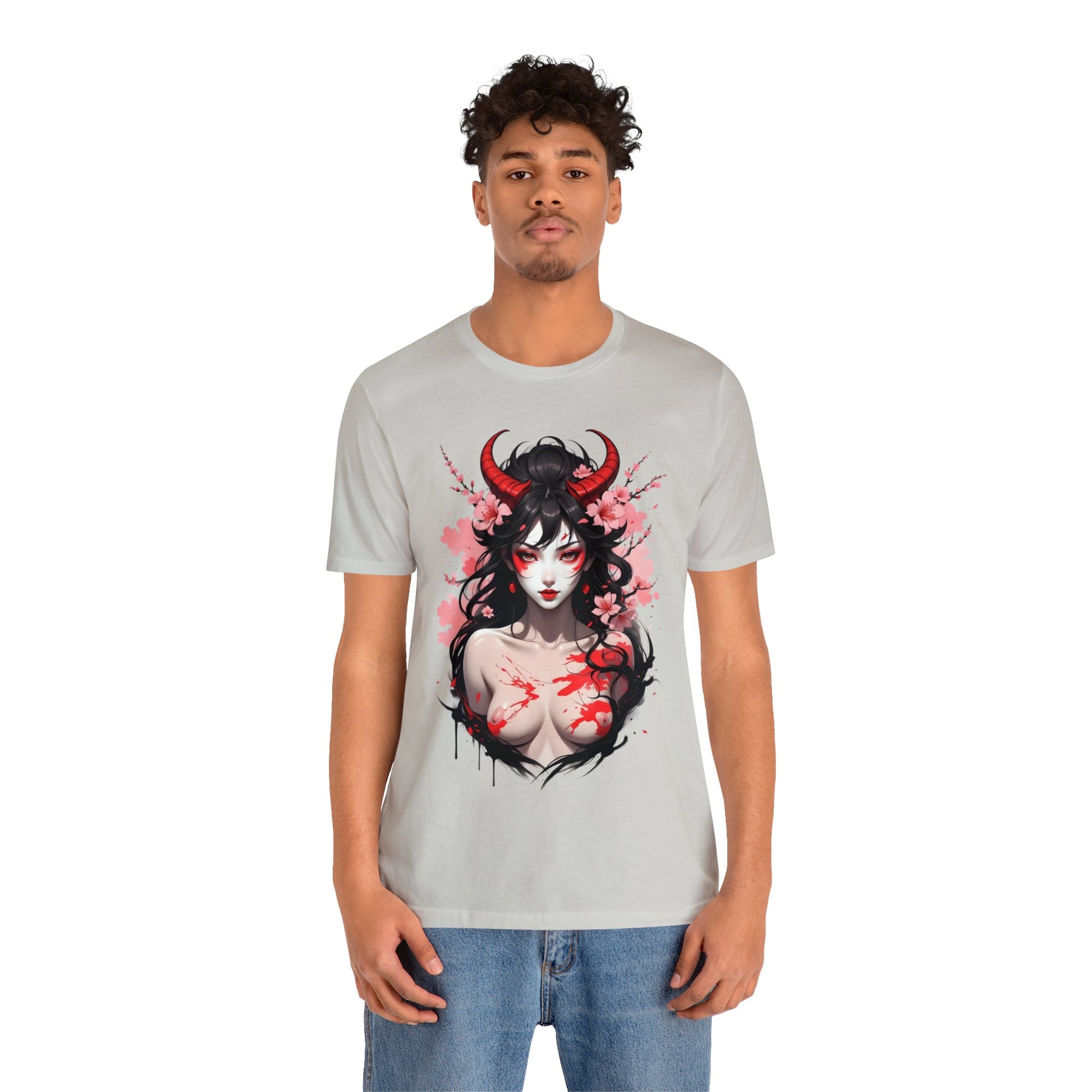 Kǎtōng Piàn - Oni Collection - Echidna - Unisex Jersey Short Sleeve Tee Printify
