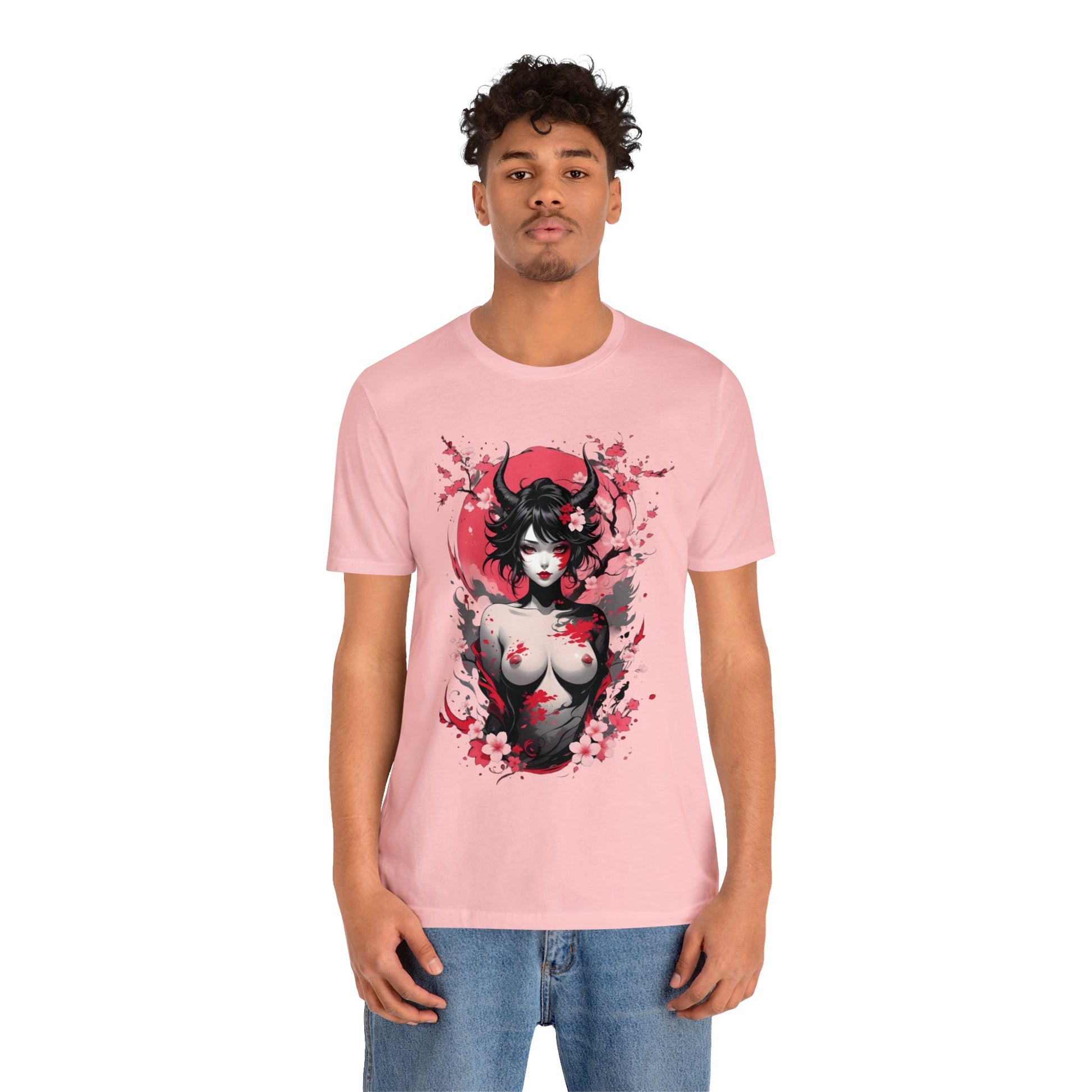 Kǎtōng Piàn - Oni Collection - Jorogumo - Unisex Jersey Short Sleeve Tee Printify