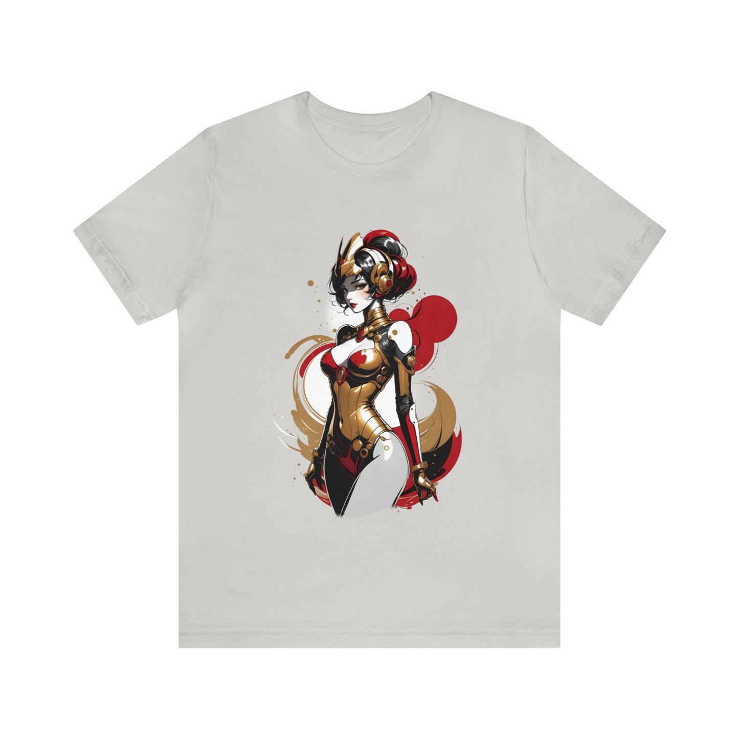 Kǎtōng Piàn - Mecha Girl Collection - Grace - Unisex Jersey Short Sleeve Tee Printify