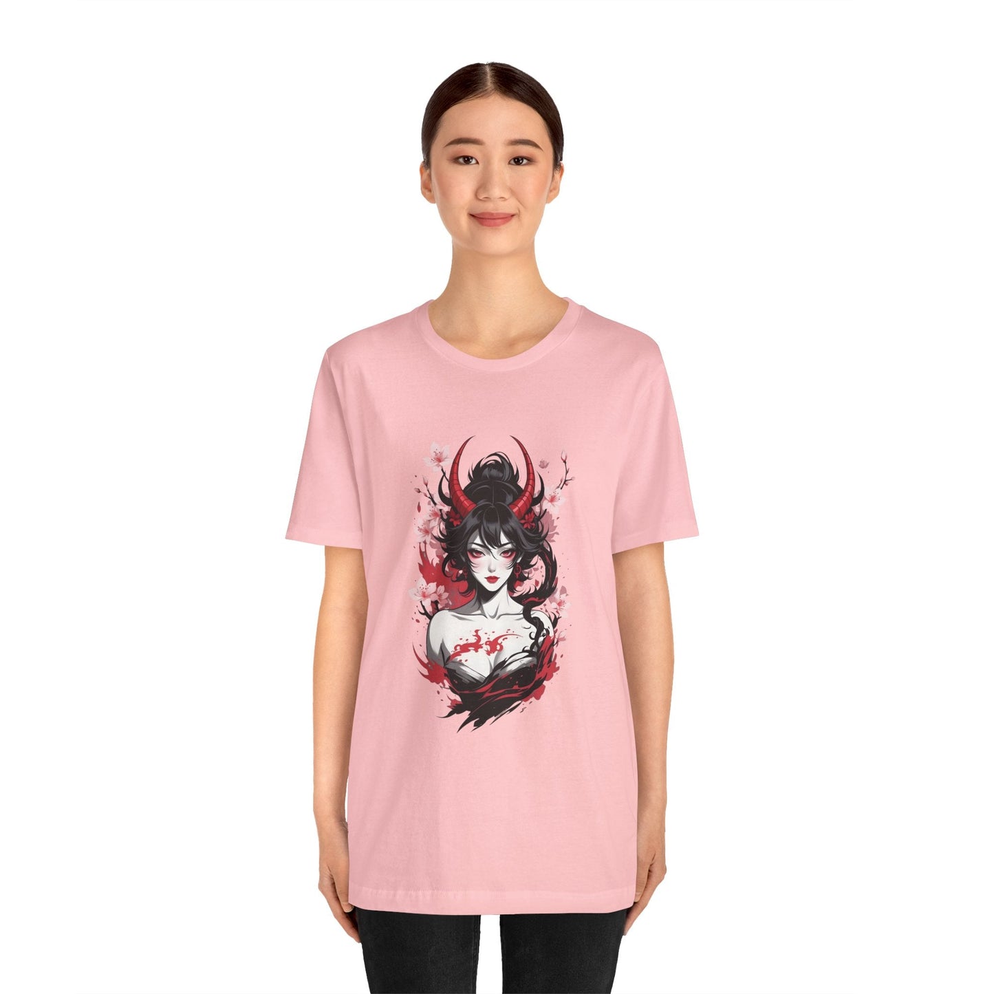 Kǎtōng Piàn - Oni Collection - Lamia - Unisex Jersey Short Sleeve Tee Printify