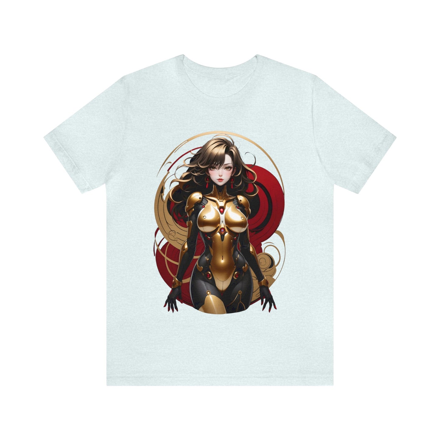 Kǎtōng Piàn - Mecha Girl Collection - Ava - Unisex Jersey Short Sleeve Tee Printify