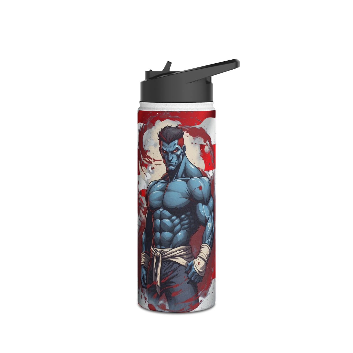 Kǎtōng Piàn - Prized Fighter Collection - America - 010 - Stainless Steel Water Bottle, Standard Lid - Verdine Daniels