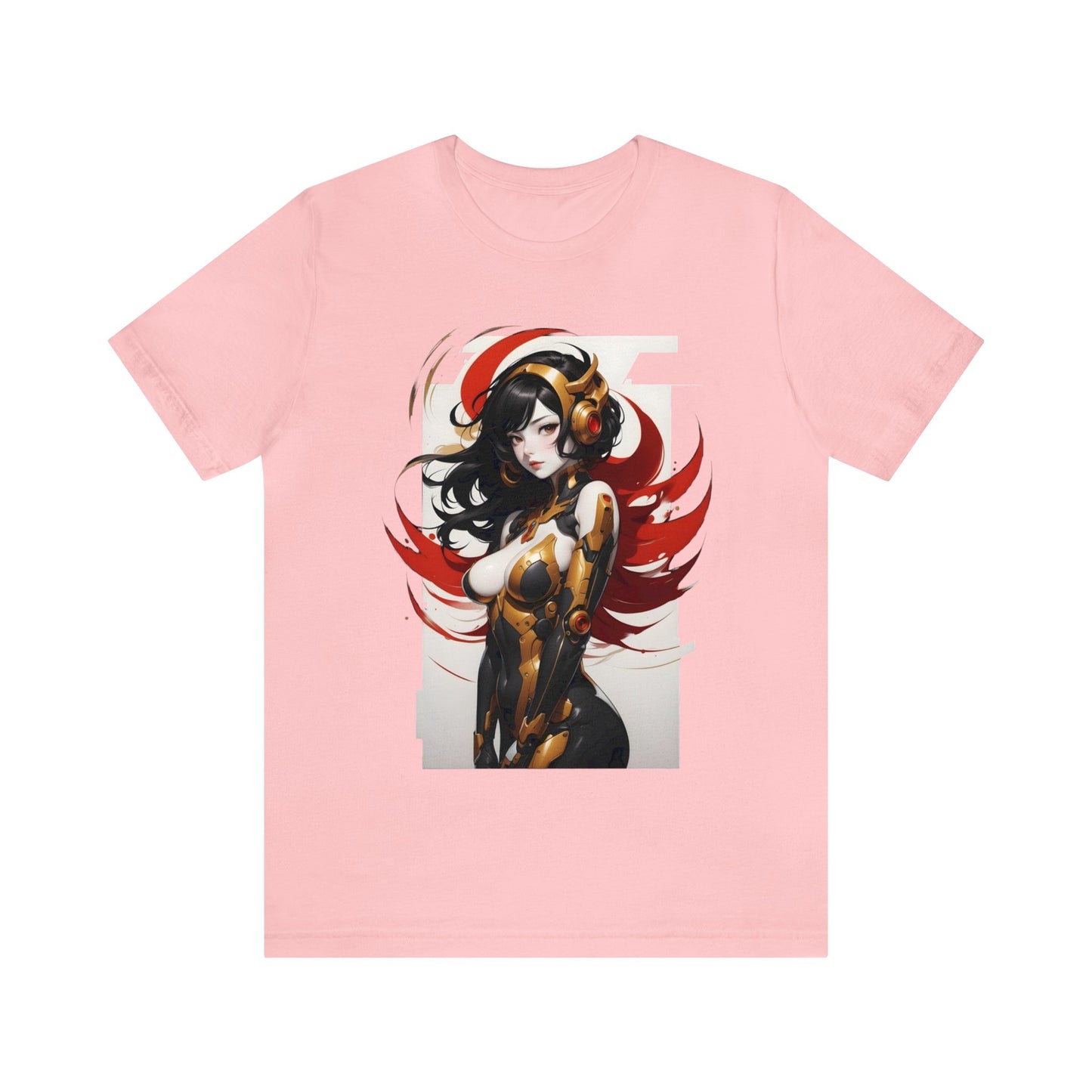Kǎtōng Piàn - Mecha Girl Collection - Valentina - Unisex Jersey Short Sleeve Tee Printify