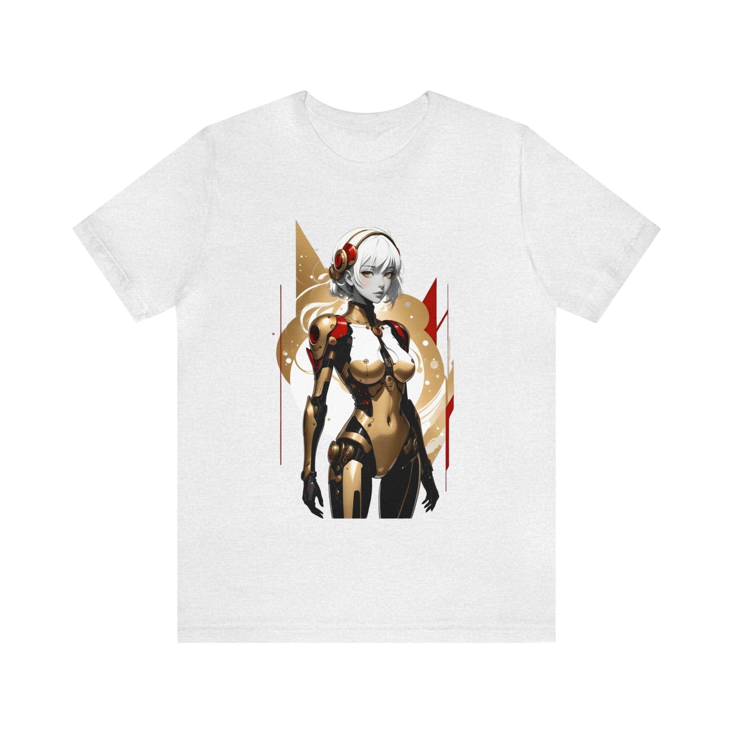 Kǎtōng Piàn - Mecha Girl Collection - Ella - Unisex Jersey Short Sleeve Tee Printify