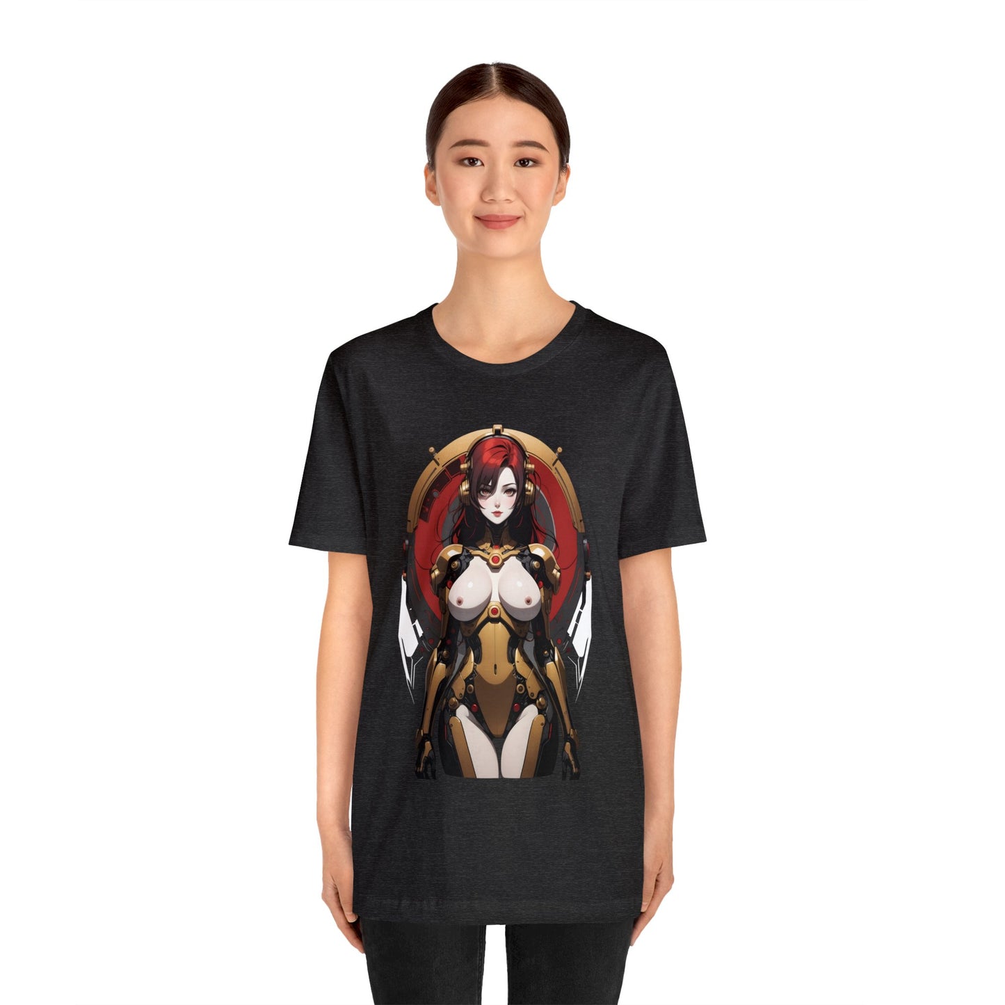 Kǎtōng Piàn - Mecha Girl Collection - Eliana - Unisex Jersey Short Sleeve Tee Printify