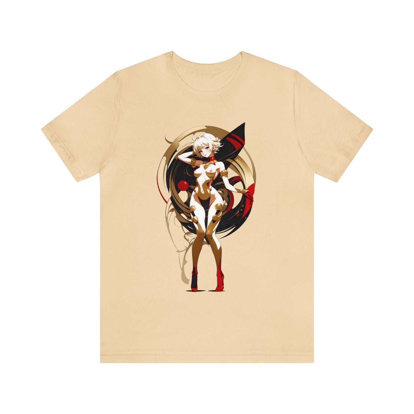Kǎtōng Piàn - Mecha Girl Collection - Alice - Unisex Jersey Short Sleeve Tee Printify